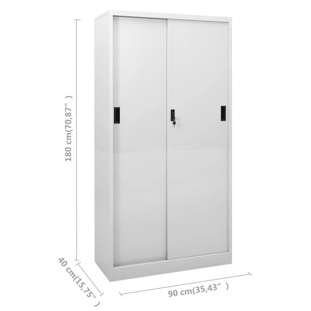 9 Vidaxl Office Cabinet, 9 of 10
