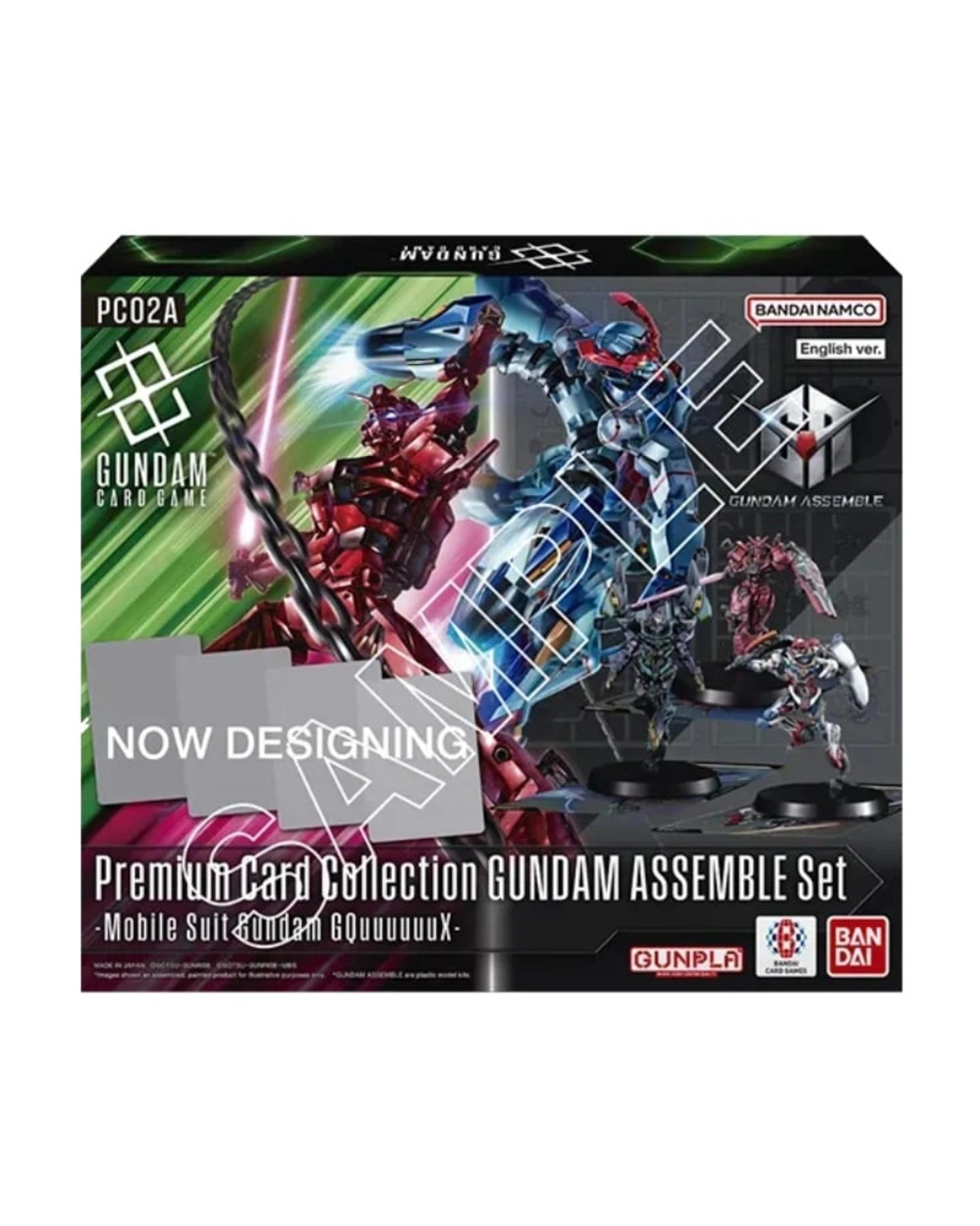 Gundam Card Game: GQuuuuuuX PC02A Premium Collection GUNDAM