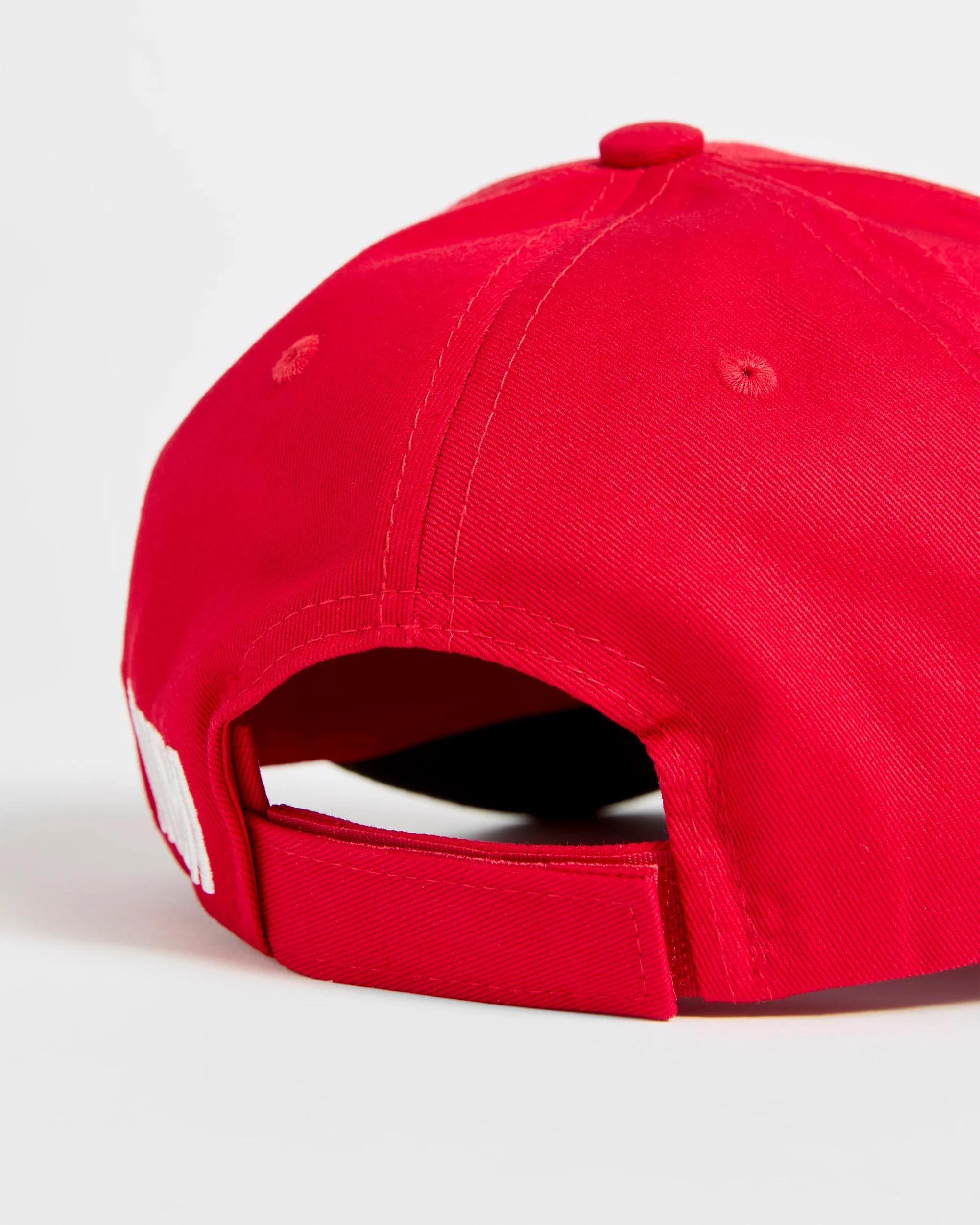 3 Kids Licensed NBA Chicago Bulls Cap RED + BLACK, 3 of 4