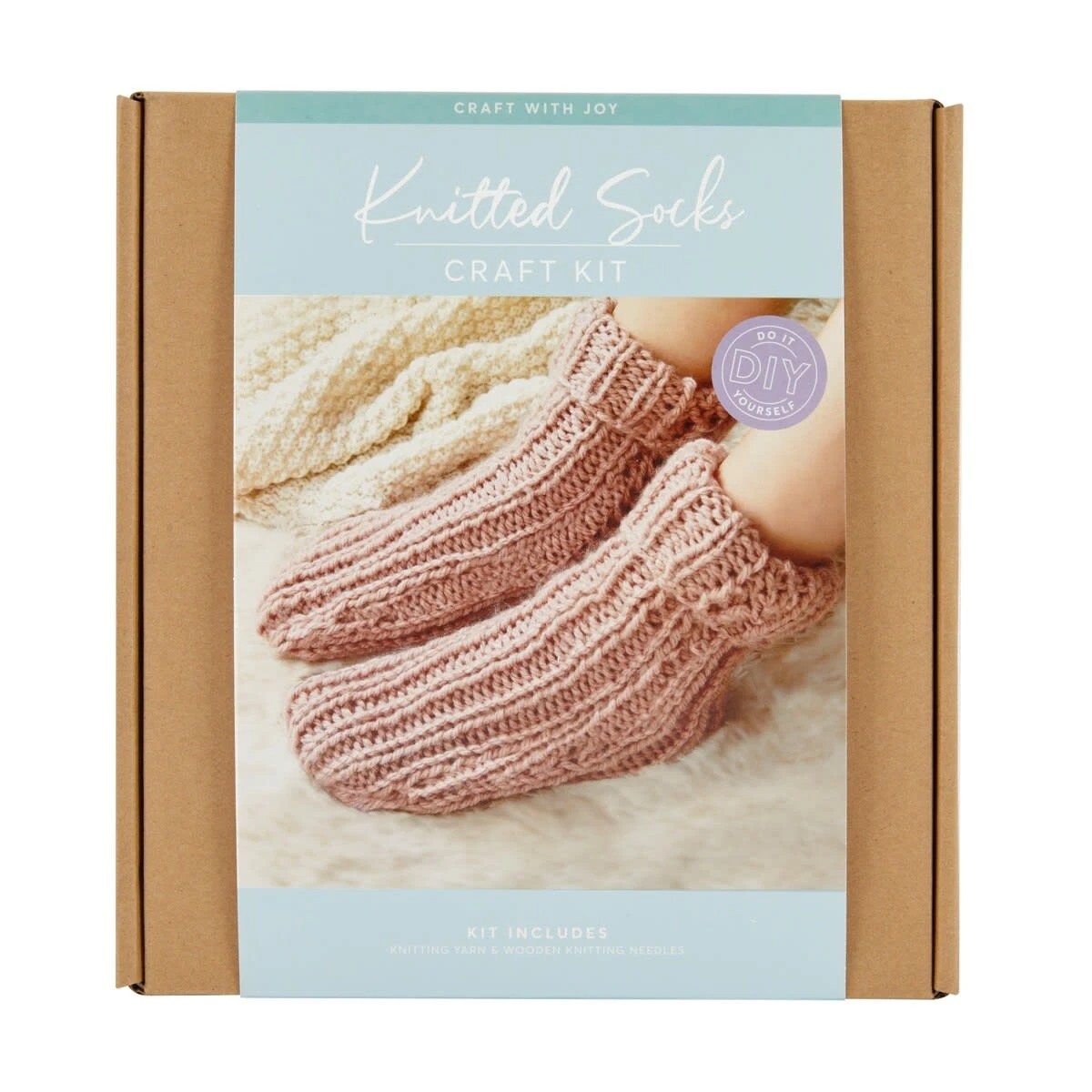 1 Knitted Socks Craft Kit, 1 of 3