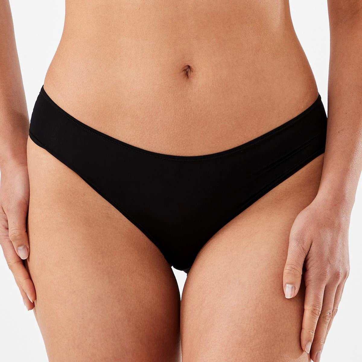 3 3 Pack Super Soft Bikini Briefs BLACK, 3 of 7
