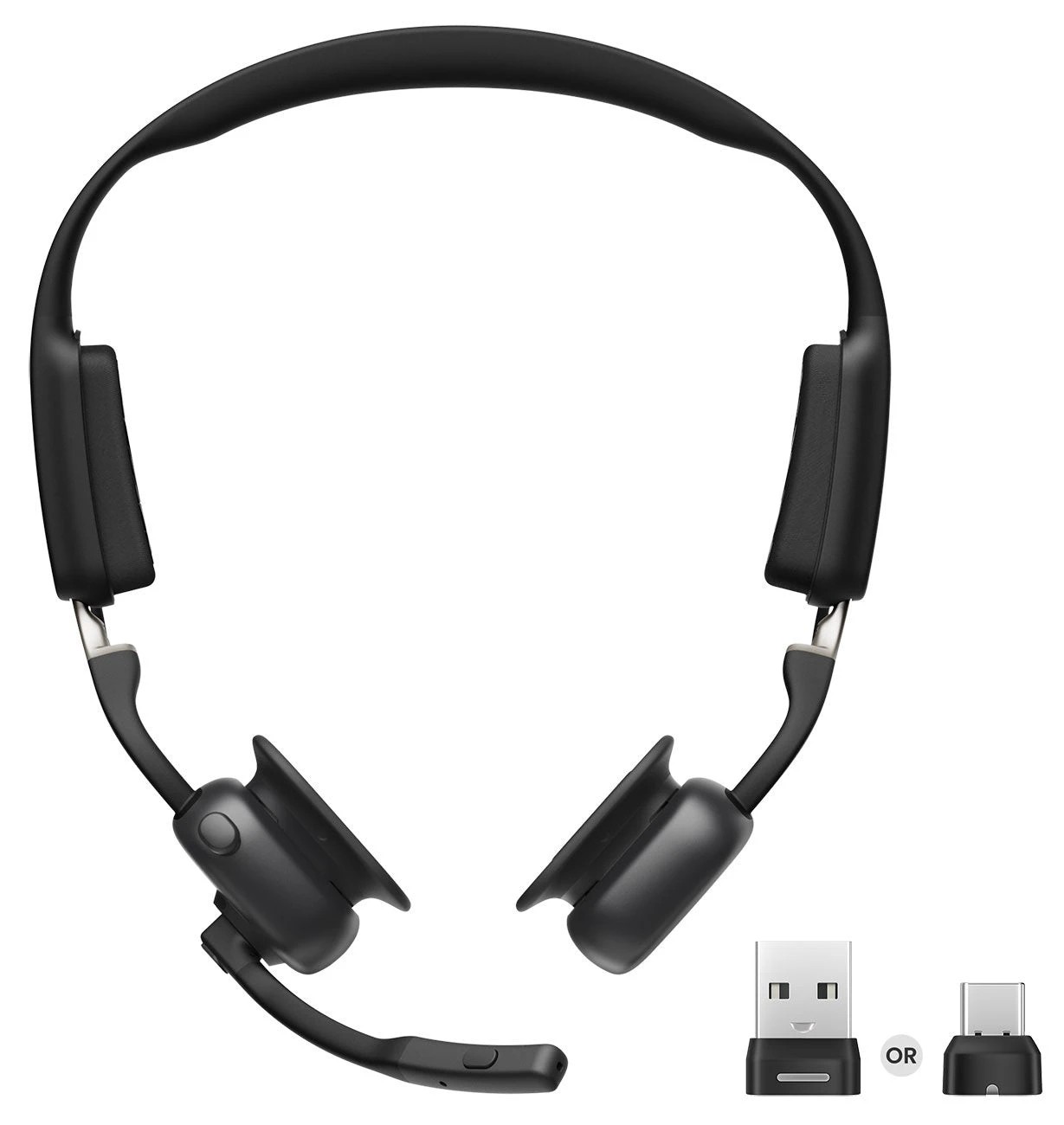 1 Shokz OpenMeet UC Wireless Bone Conduction Headset - Black, 1 of 3