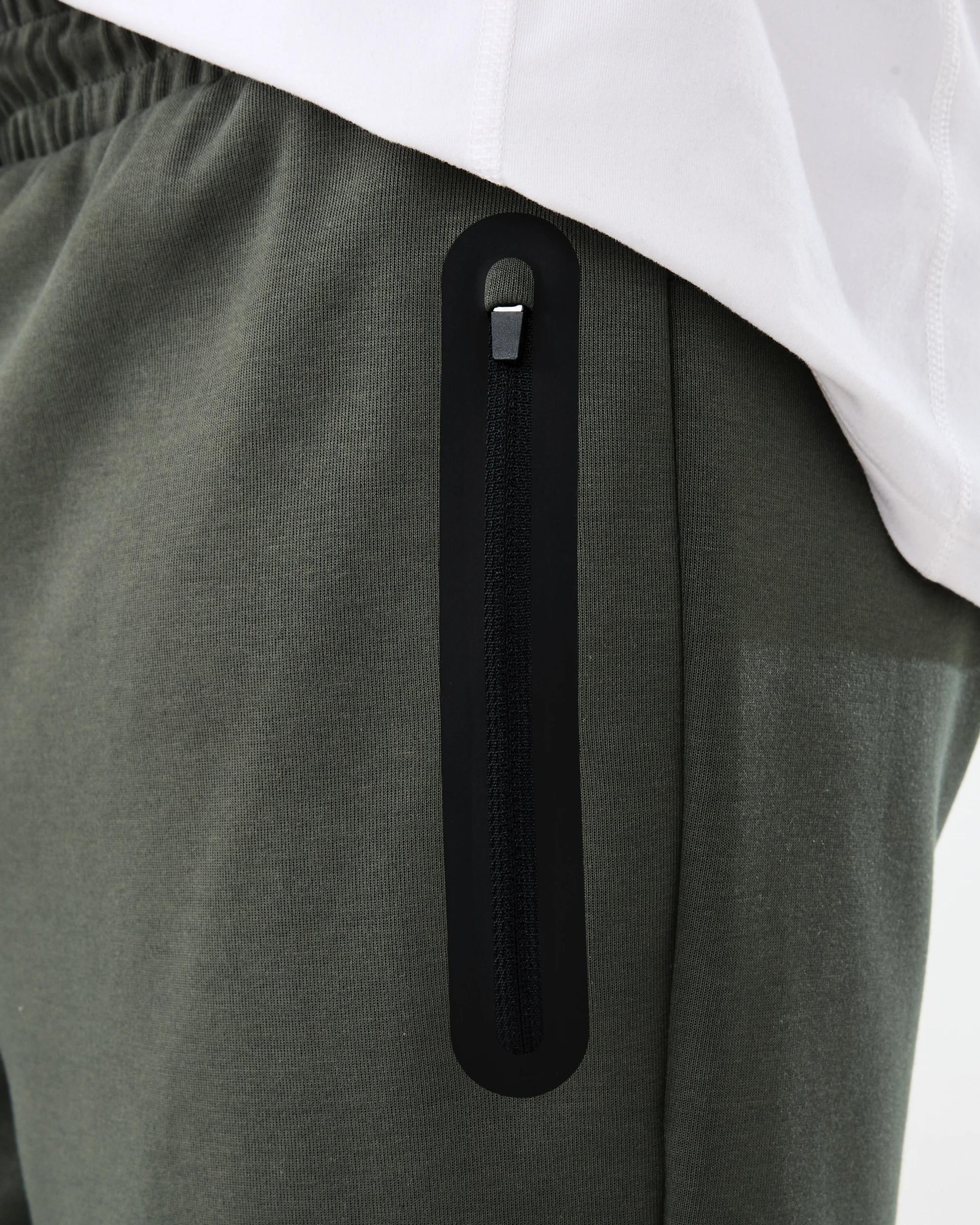 6 Active Mens Sports Shorts Grn Forest, 6 of 7