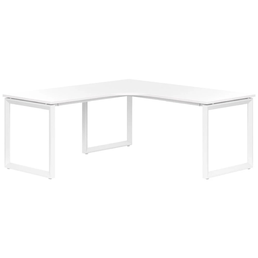 1 Stilford S2 V1 Radius Corner Workstation 1800mm White Desks, Tables and Workstations, 1 of 1
