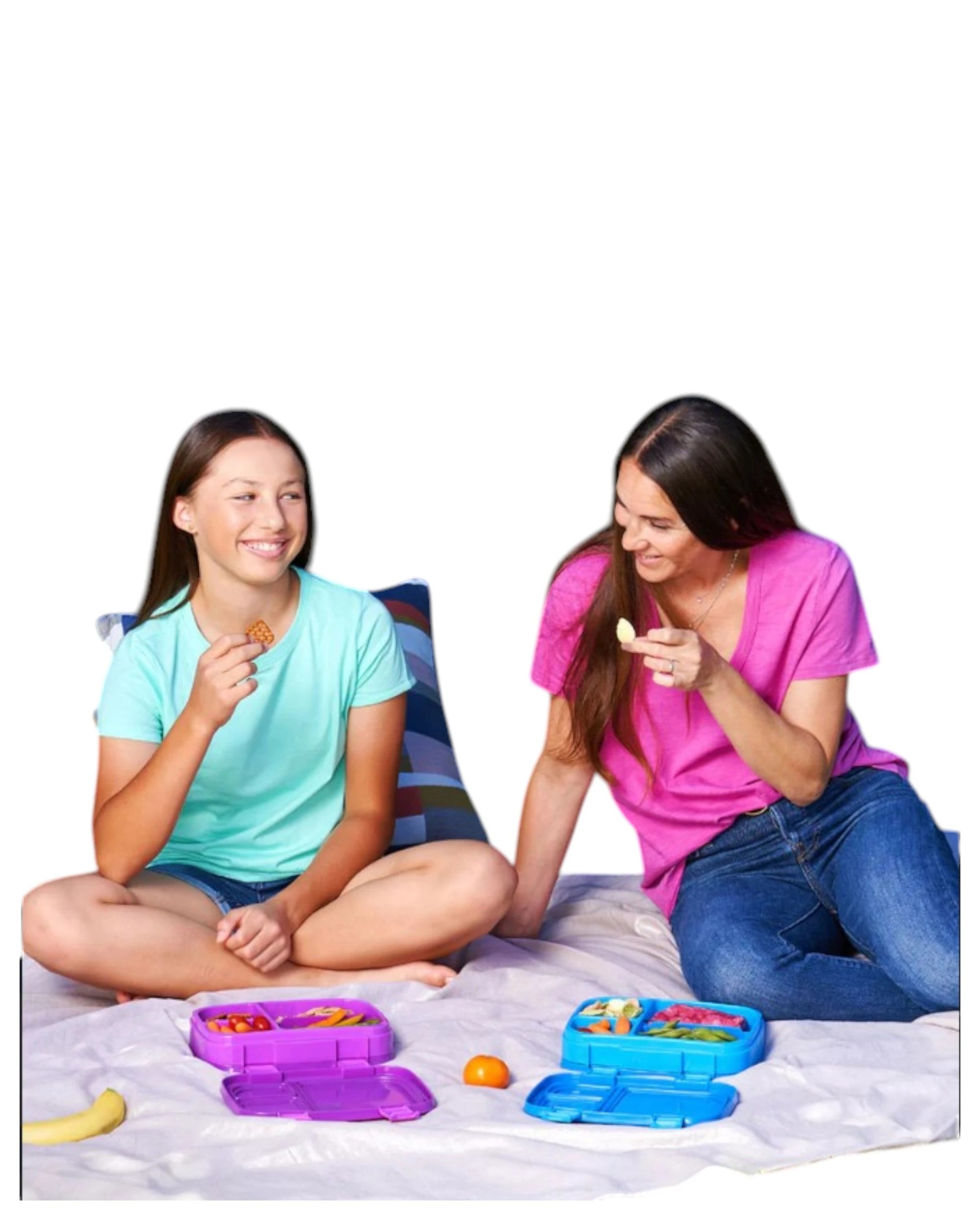 4 Bentgo Fresh Version 2 Lunch Box Container Storage - Blue, 4 of 4