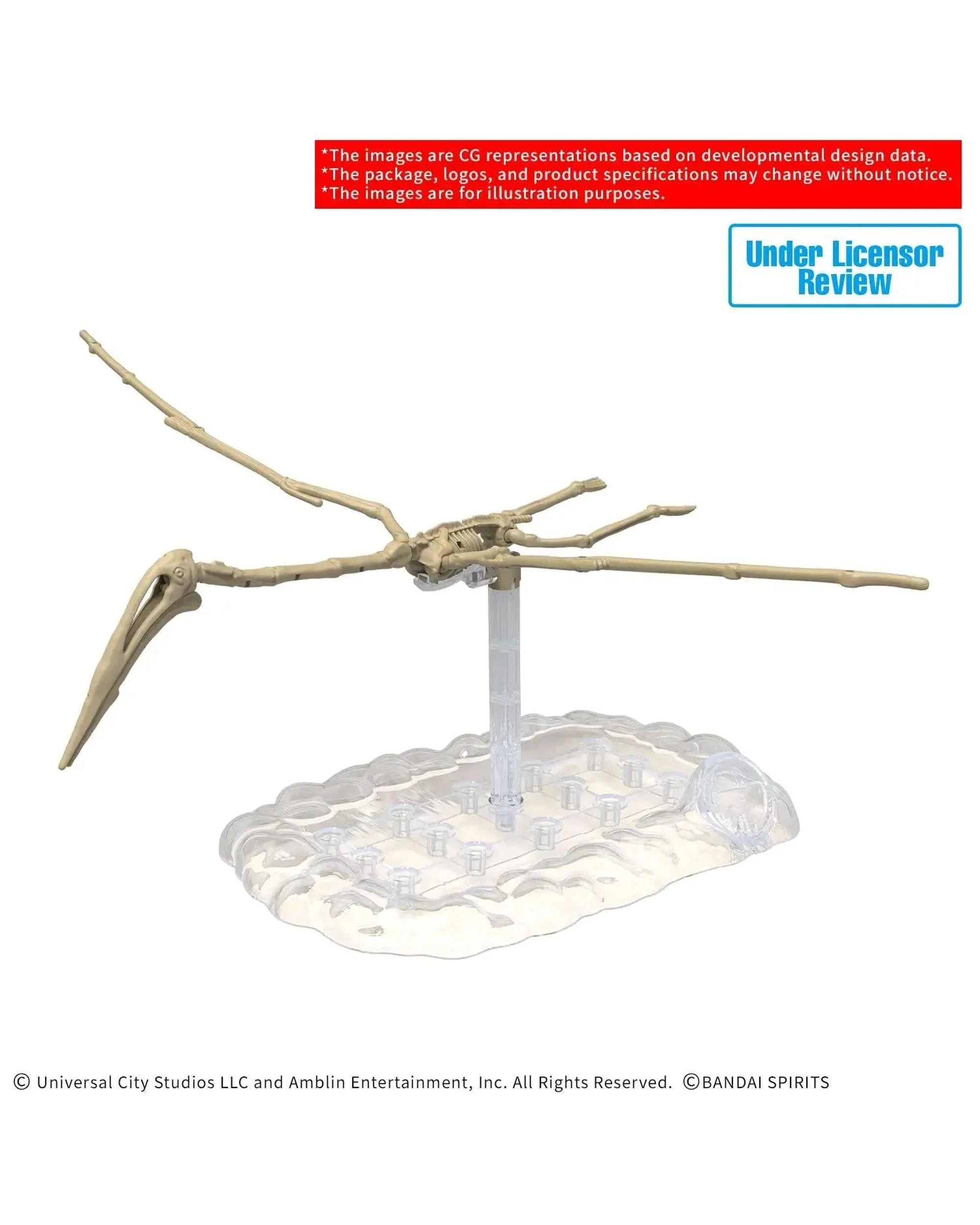 3 Bandai Plannosaurus Jurassic World Quetzalcoatlus Model Kit, 3 of 4