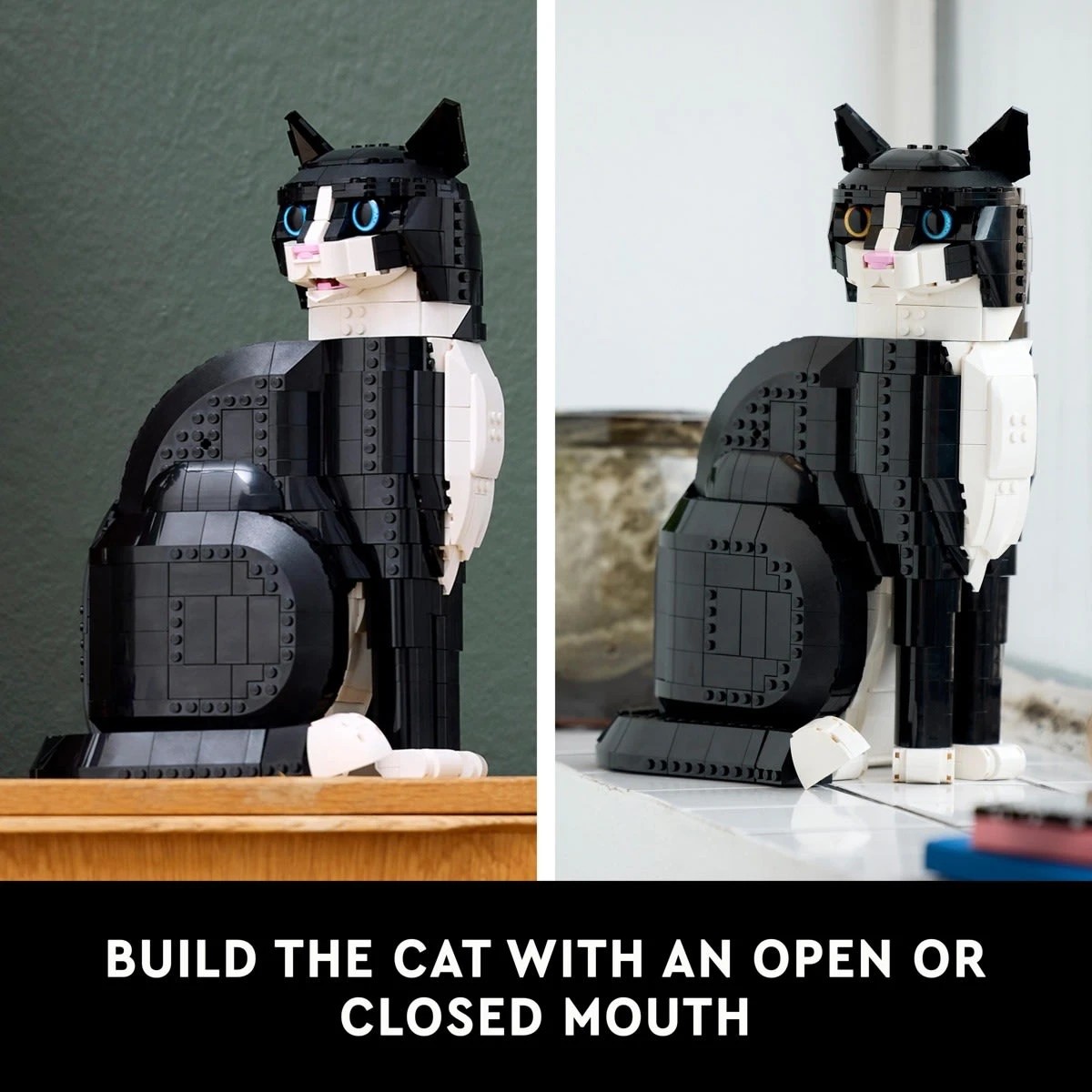 7 LEGO Ideas Tuxedo Cat 21349, 7 of 9