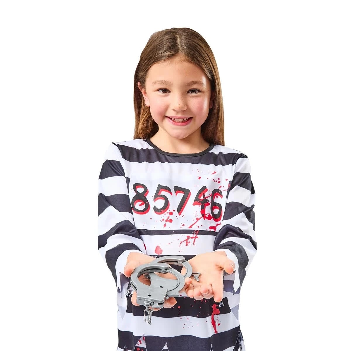 8 3 Piece Prisoner Costume - Ages 8+, 8 of 10