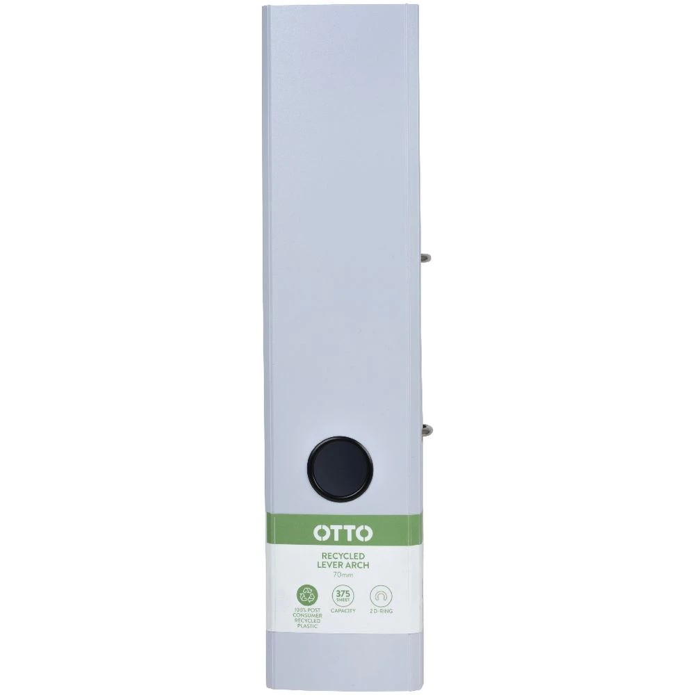 2 Otto A4  Lever Arch Grey, 2 of 5