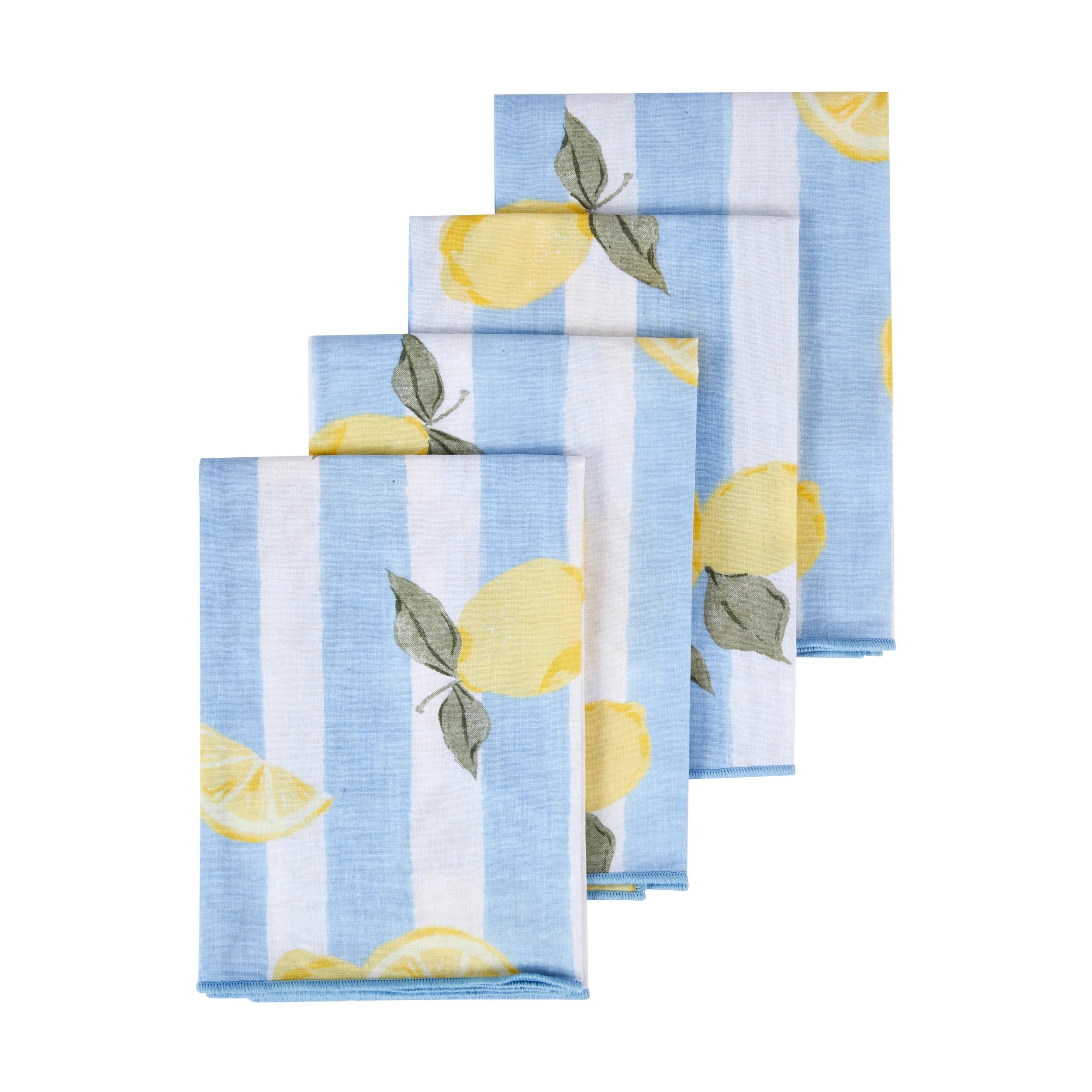 1 4 Pack Lemon Napkins, 1 of 5