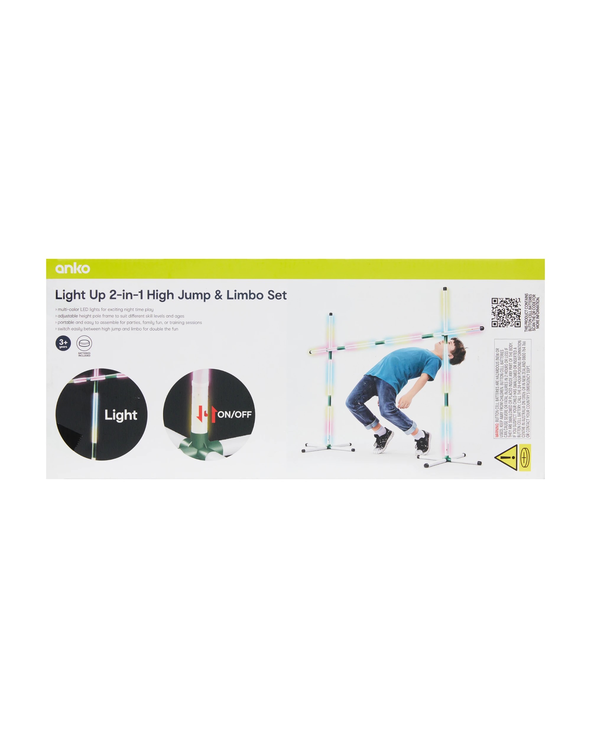 9 Light Up 2-in-1 High Jump and Limbo Set, 9 of 9