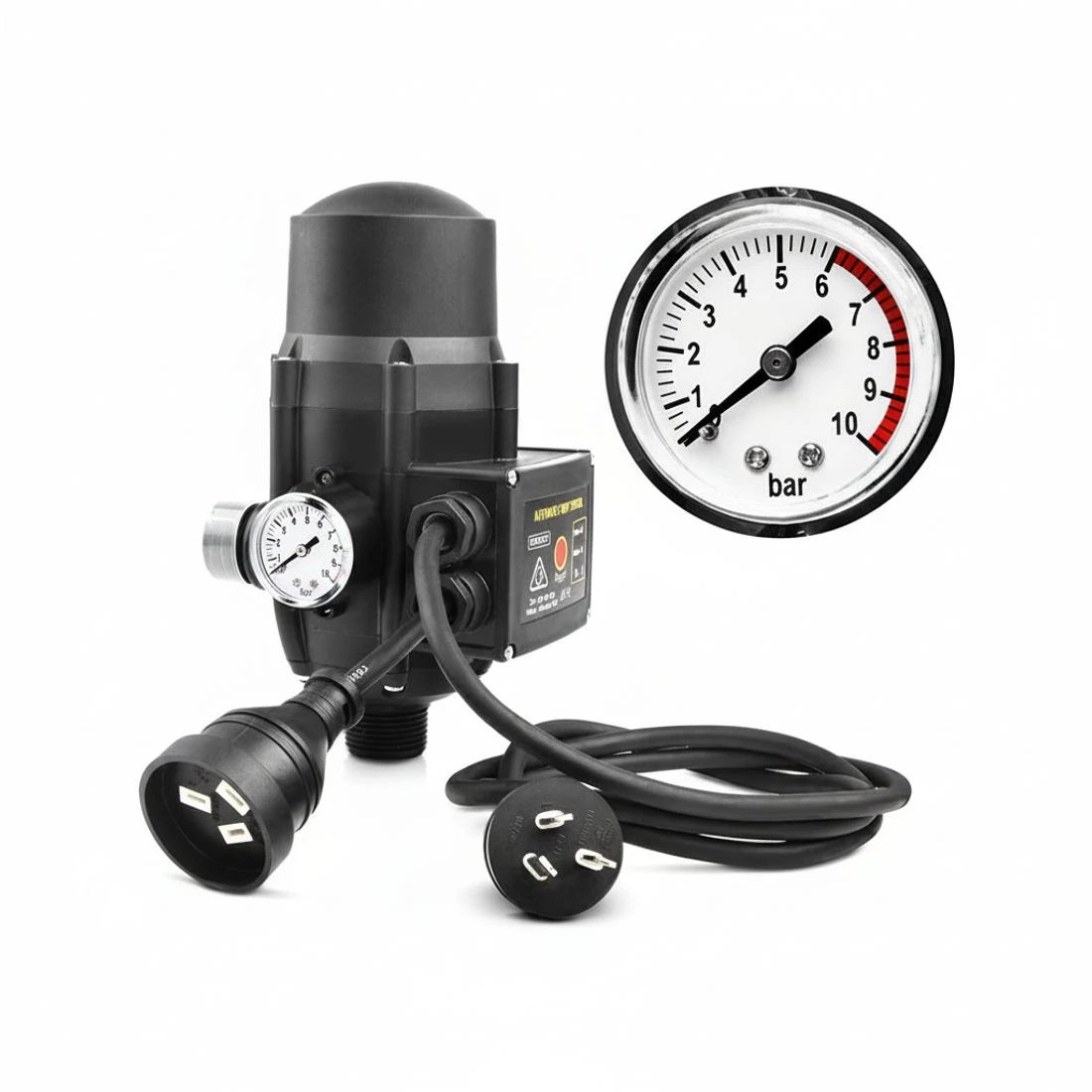 6 Giantz Garden Water Pump High Pressure 2000W Max 4-Stage Tank Irrigation Transfer Booster Pump - Yellow, 6 of 8