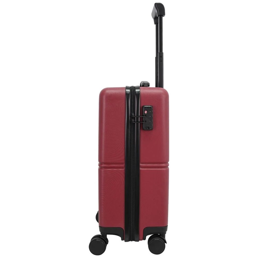 8 J.Burrows Basic Suitcase 2 Pack Burgundy, 8 of 9