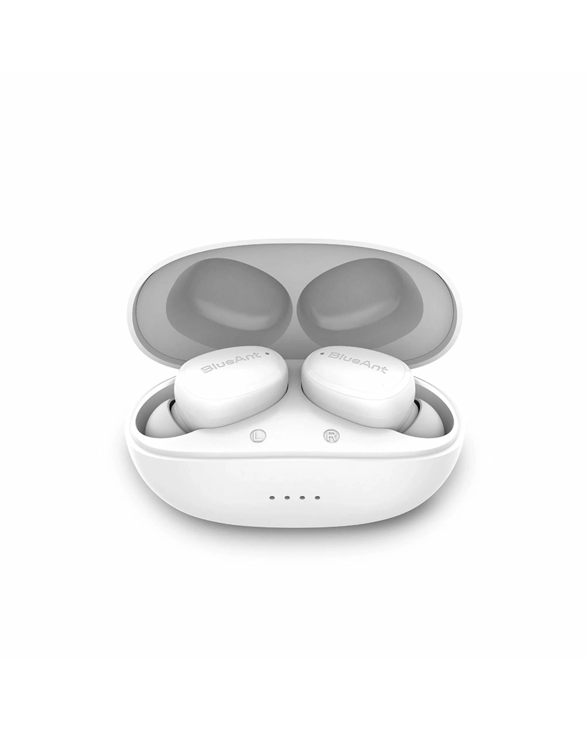 1 BlueAnt Pump Air Nano True Wireless Earbuds - White, 1 of 4