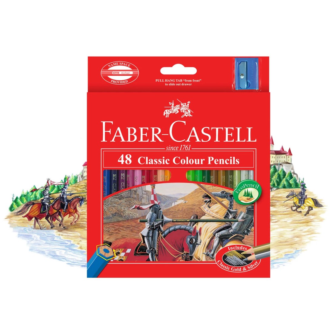 1 Faber-Castell Classic Colour Pencils - Pack of 48, 1 of 1