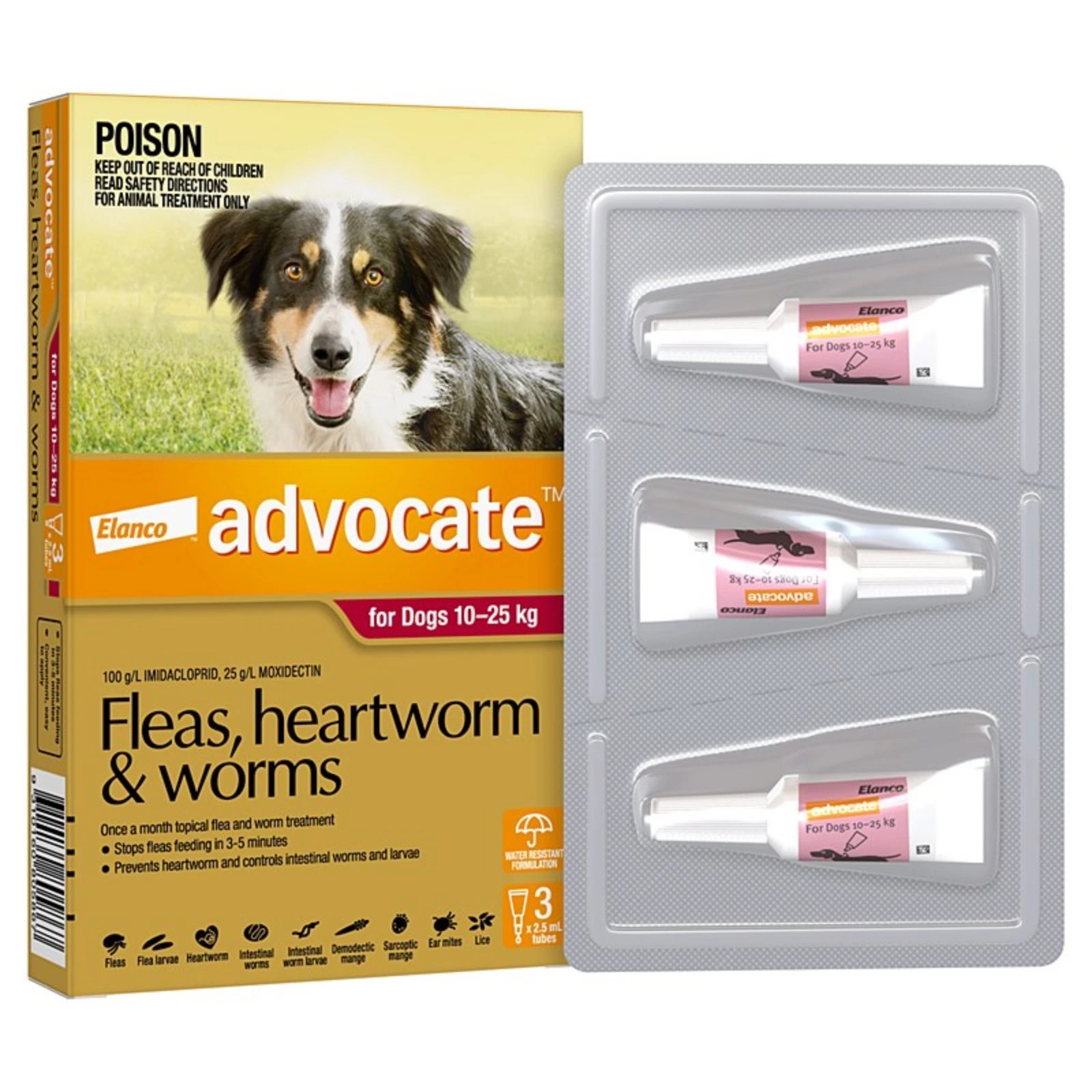 2 Advocate For Dogs Large Red 10-25kg - 3 Pack, 2 of 2