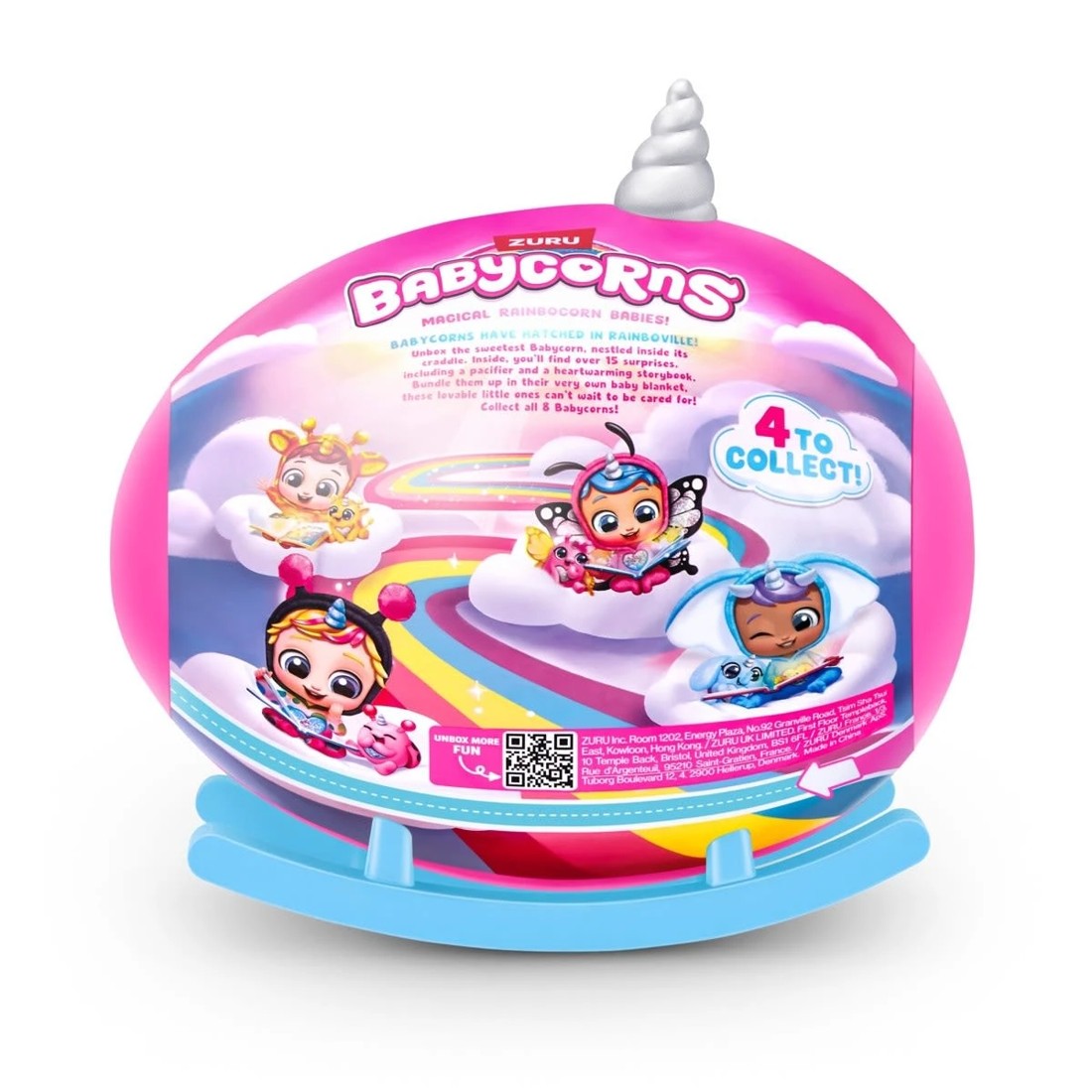 10 16 Piece Zuru Babycorns Magical Rainbow Babies - Assorted, 10 of 10