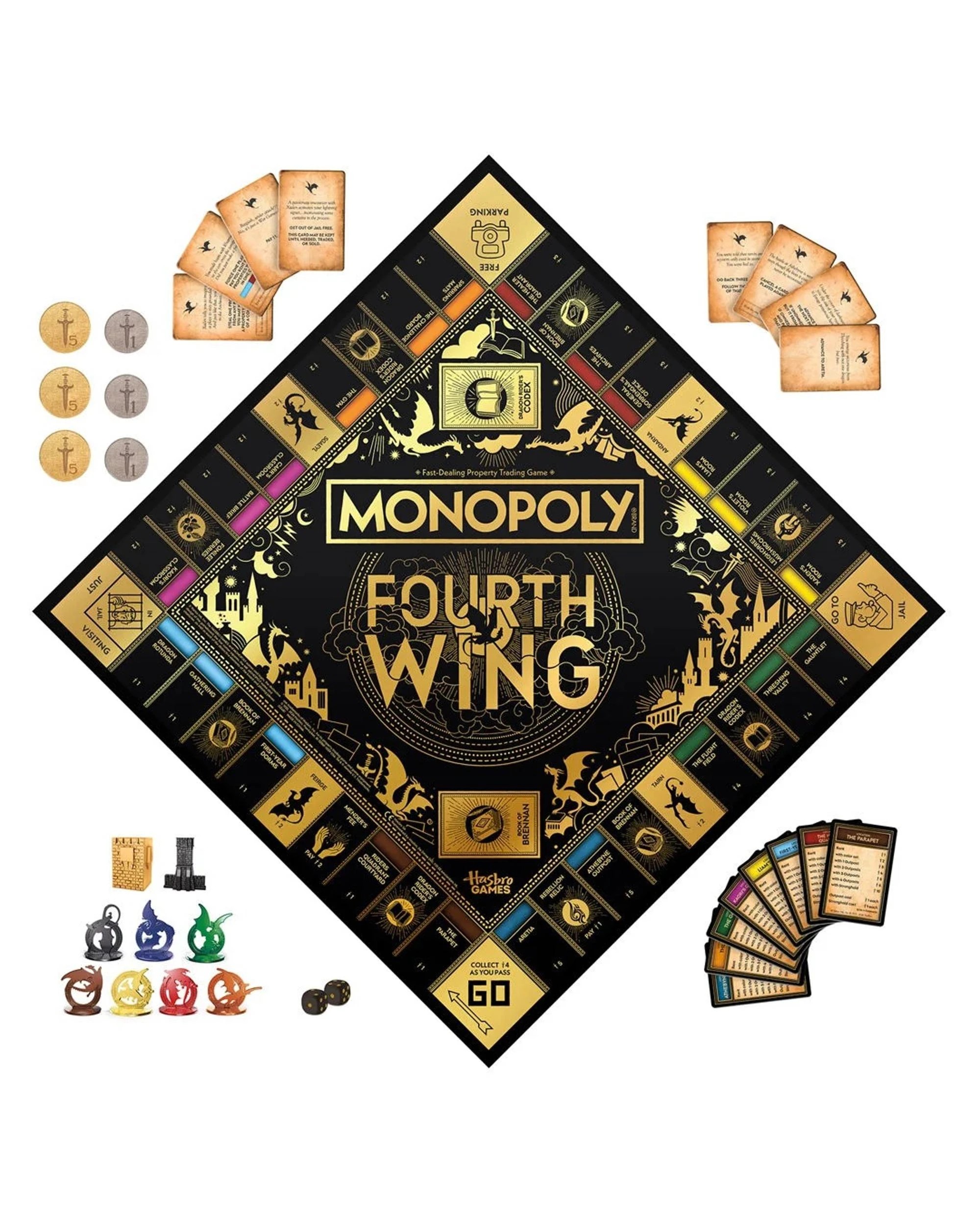 3 Monopoly Fourth Wing Edition, 3 of 9
