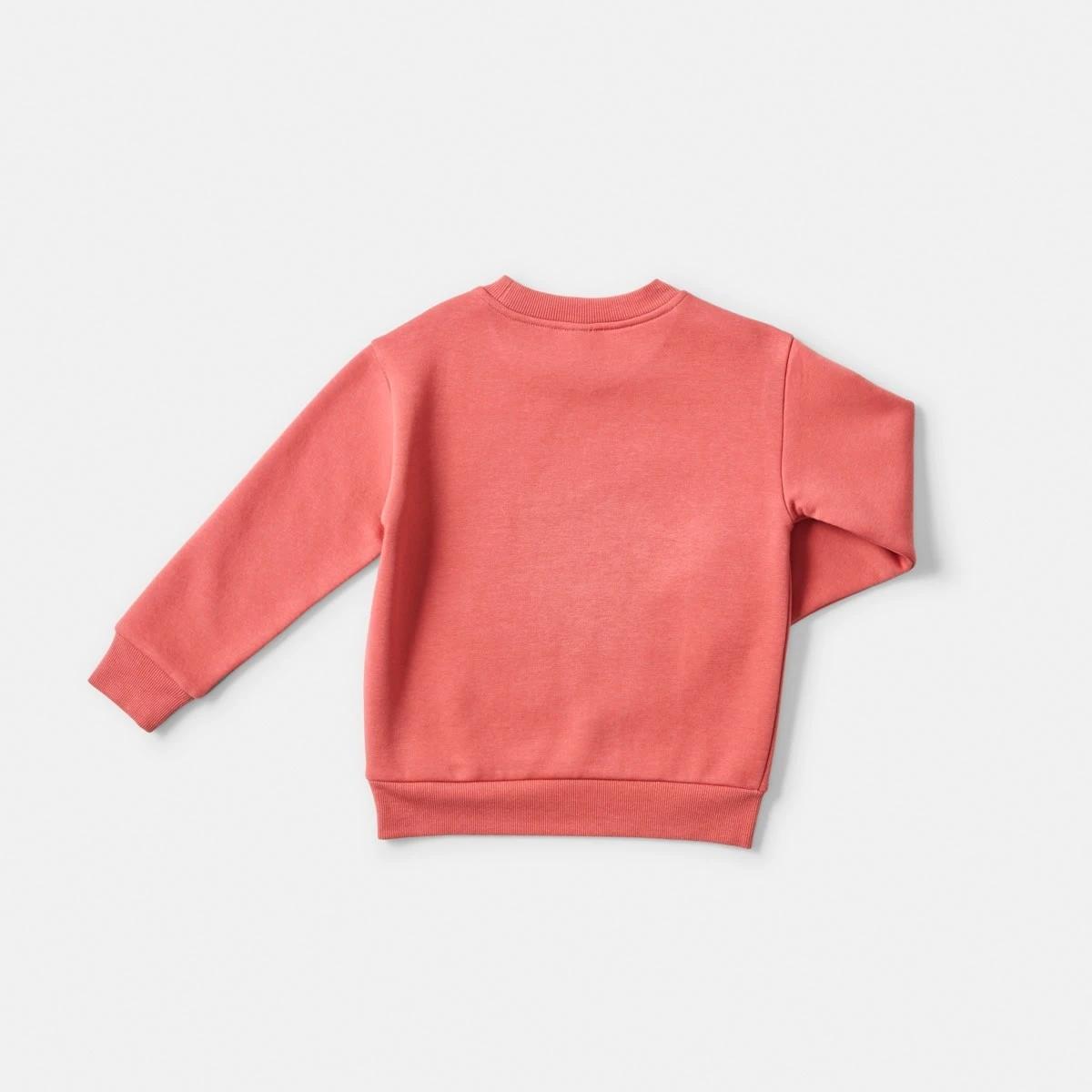8 Print Crew Neck Sweatshirt Red Varsit, 8 of 8