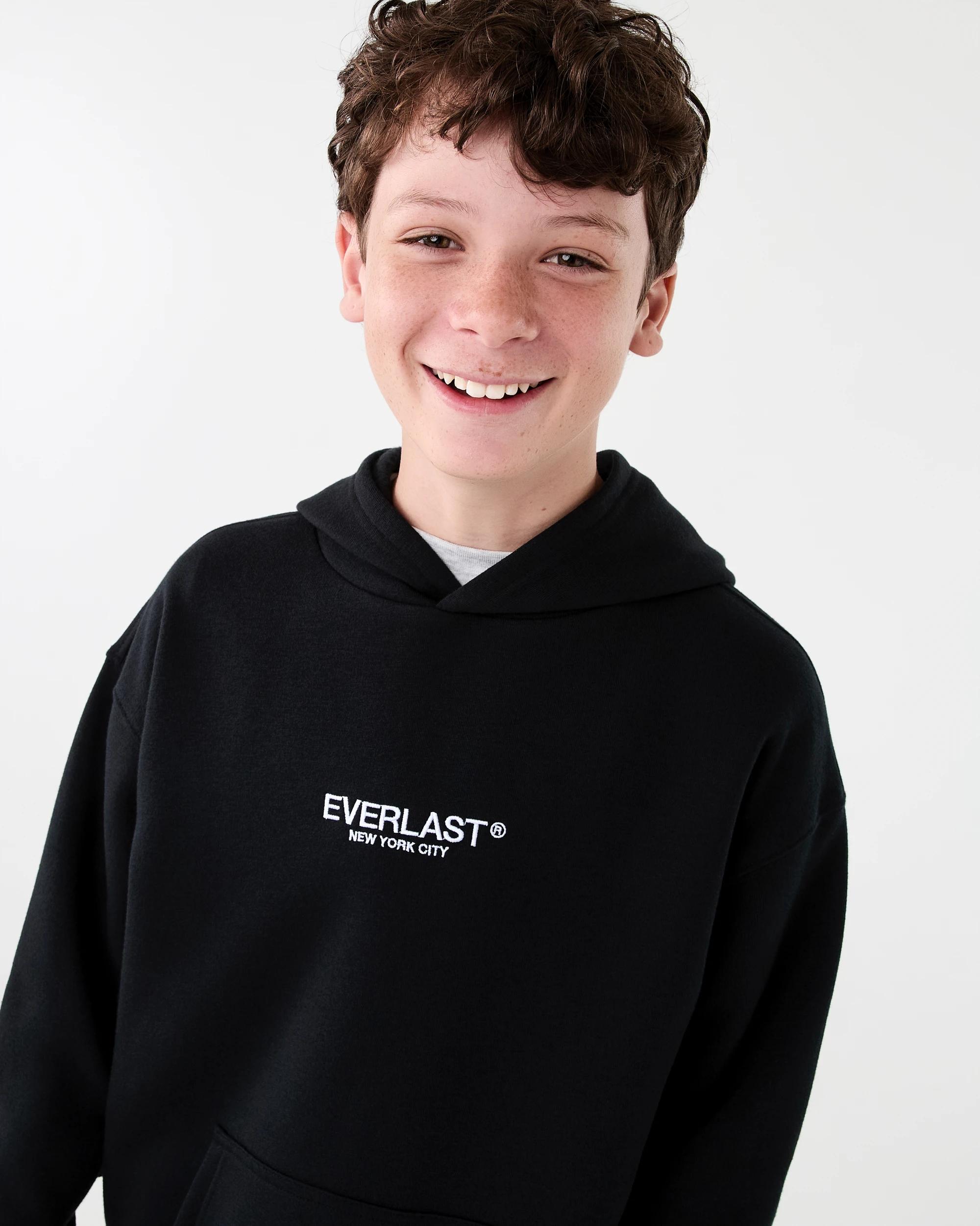 4 Everlast Kids Hoodie Black, 4 of 8