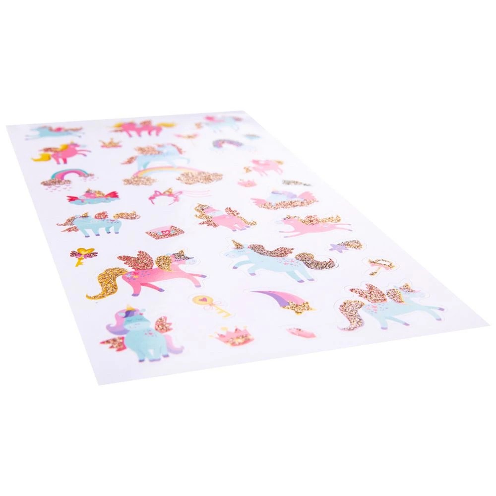 3 Learning Can Be Fun Unicorn Dreams Glitter Stickers, 3 of 3