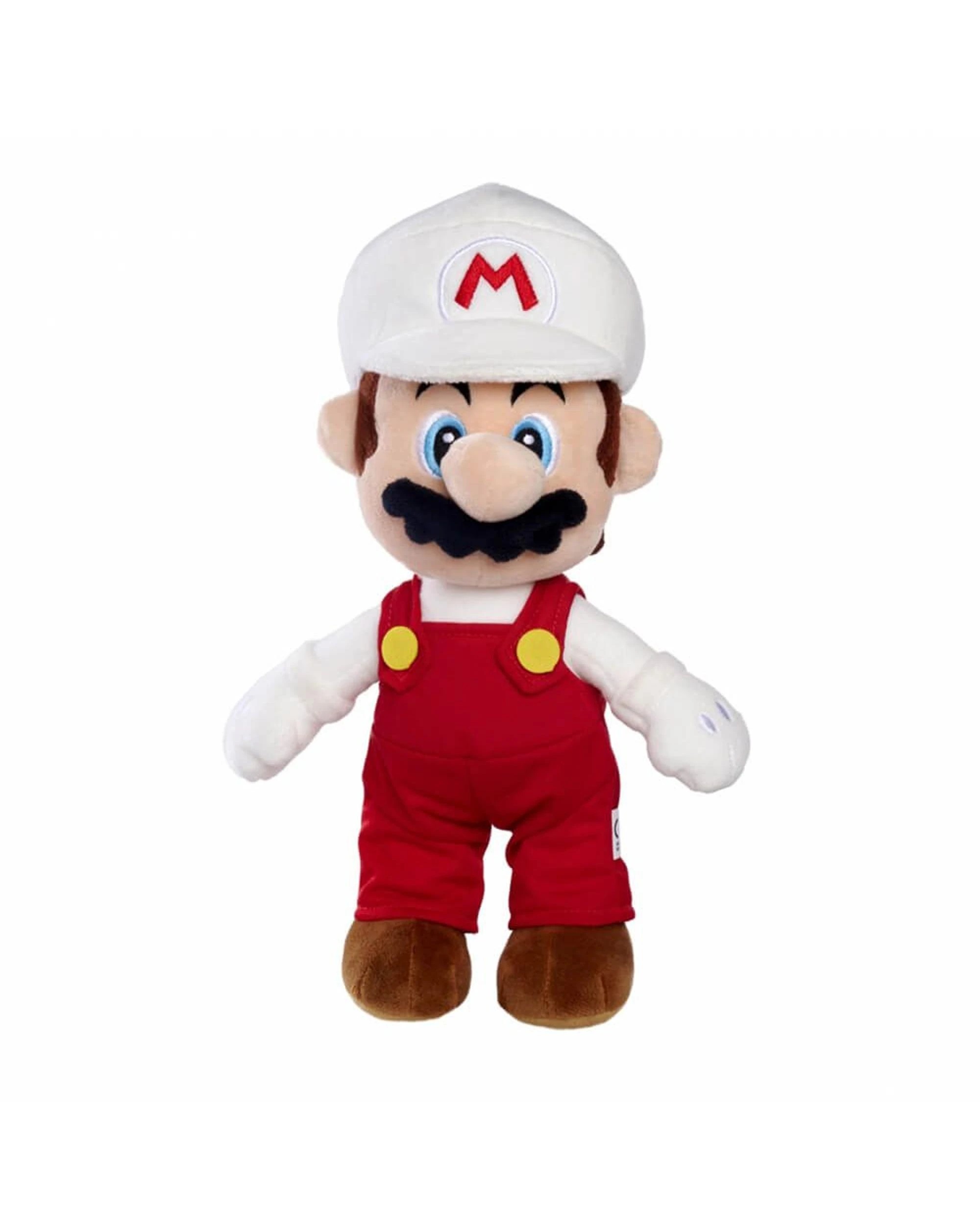 1 Simba Toys Super Mario Fire Mario 30cm Plush, 1 of 2