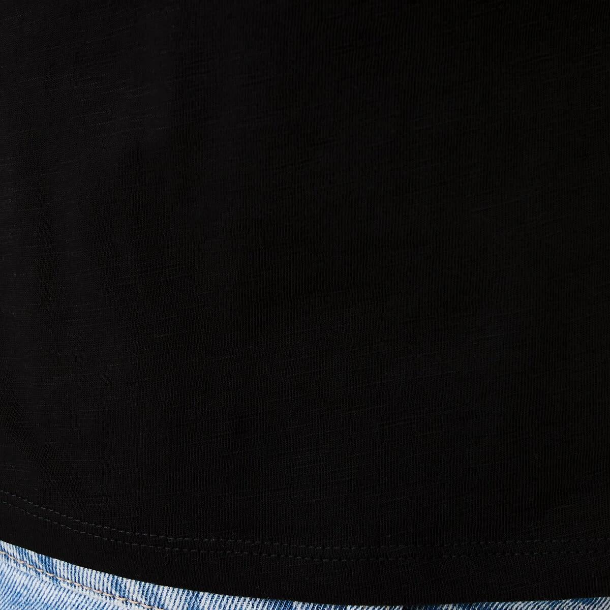 6 Short Sleeve Shrunken T-shirt BLACK, 6 of 6