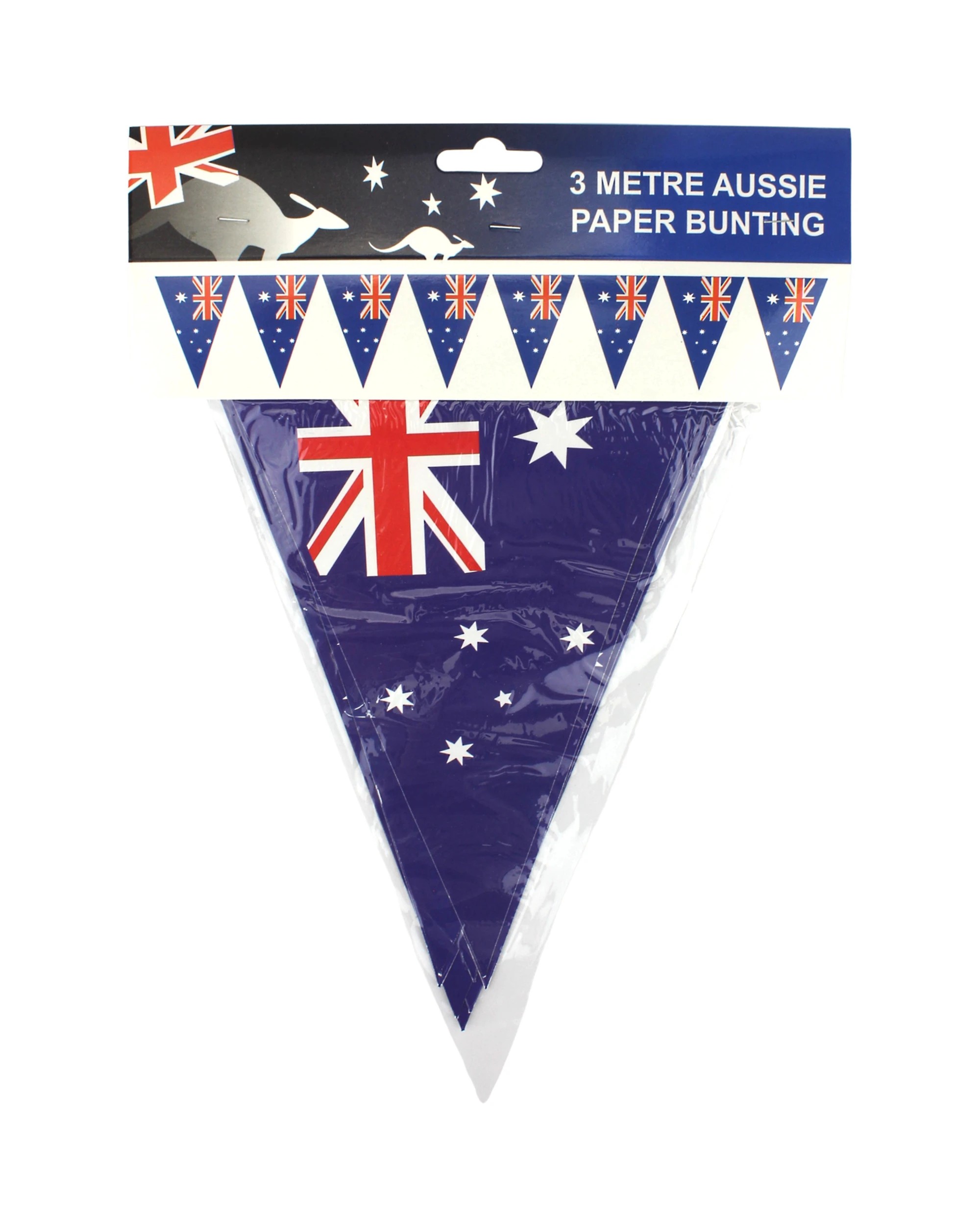 2 Party Planet Aussie Paper Flag Banner, 2 of 2