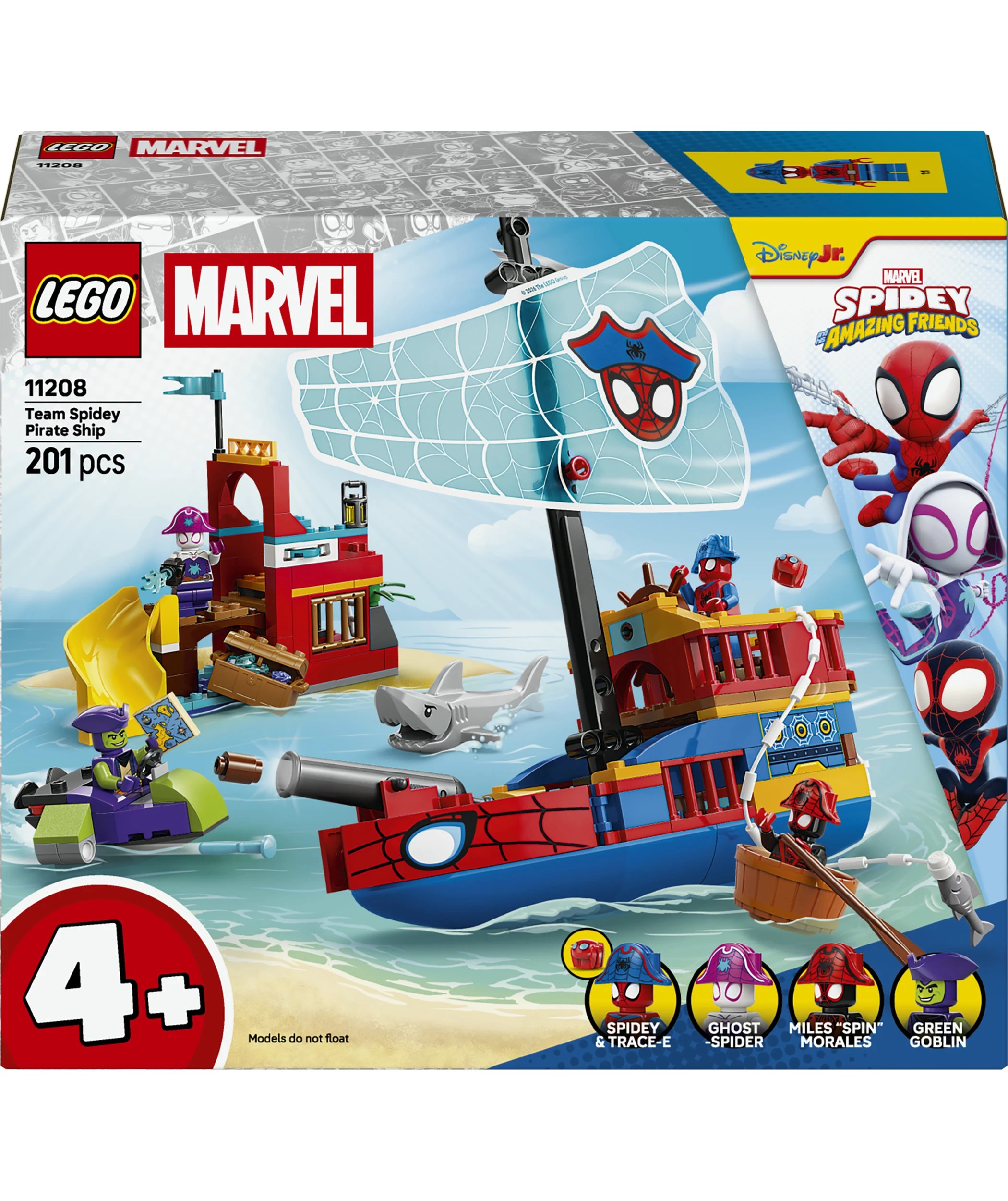 1 LEGO Spidey Team Spidey Pirate Ship 11208, 1 of 10