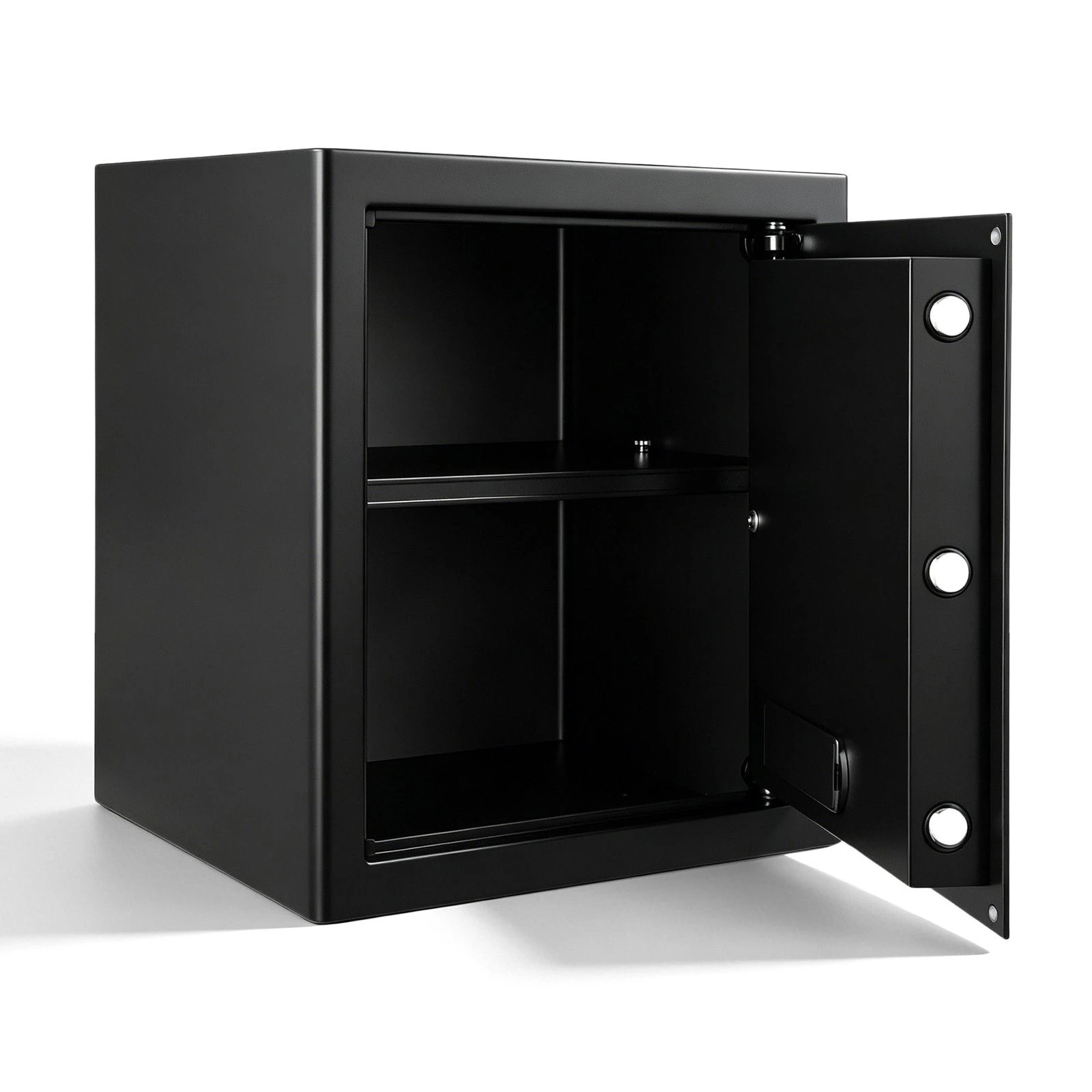 5 Ausway 38L Steel Security Safe Lock Box with Electronic Keypad & Storage Shelf for Cash Deposit Documents, 5 of 6