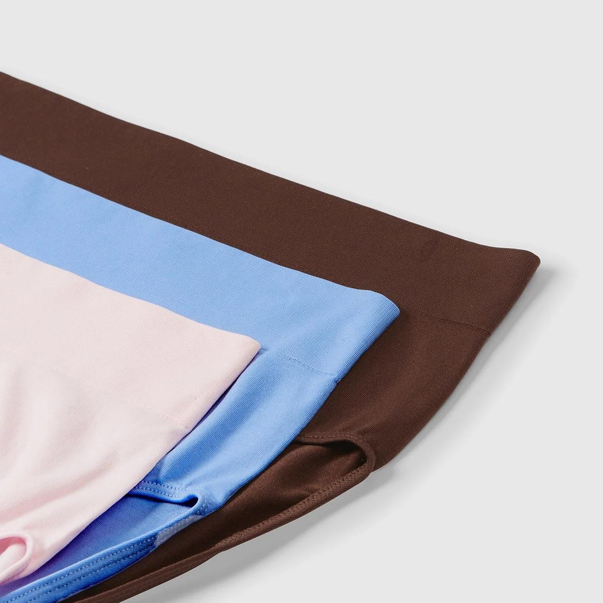 2 3 Pack Ultra Smooth Seamfree Full Briefs LILLY PINK, HYDRANGEA, CHOCOLATE FUDGE, 2 of 8