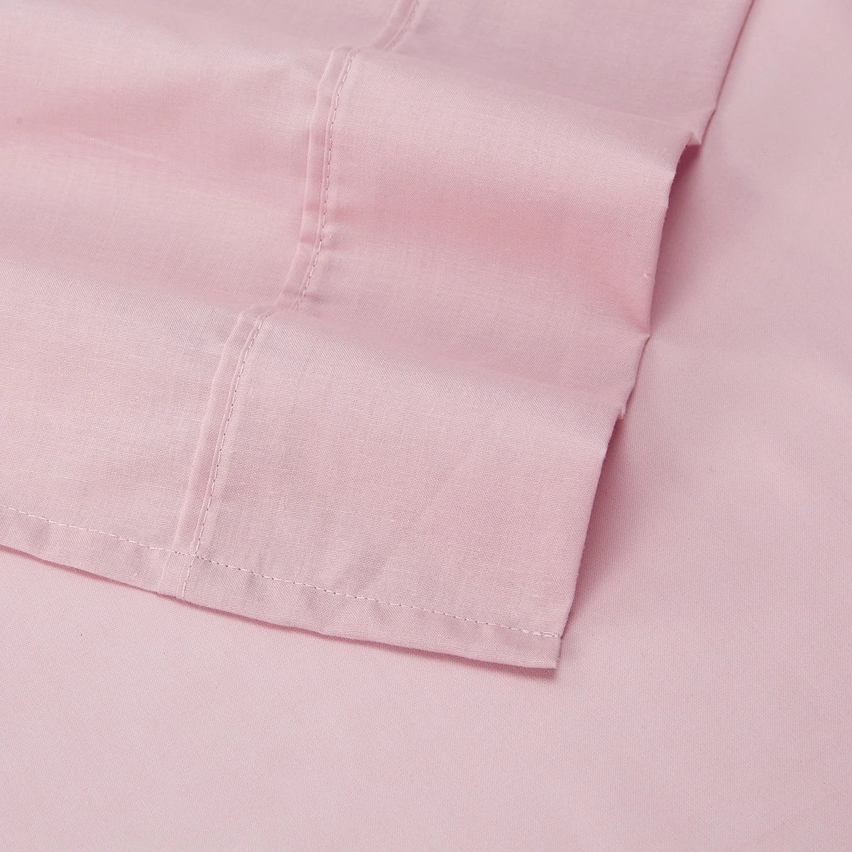 4 180 Thread Count Sheet Set - Queen Bed, Pink, 4 of 7