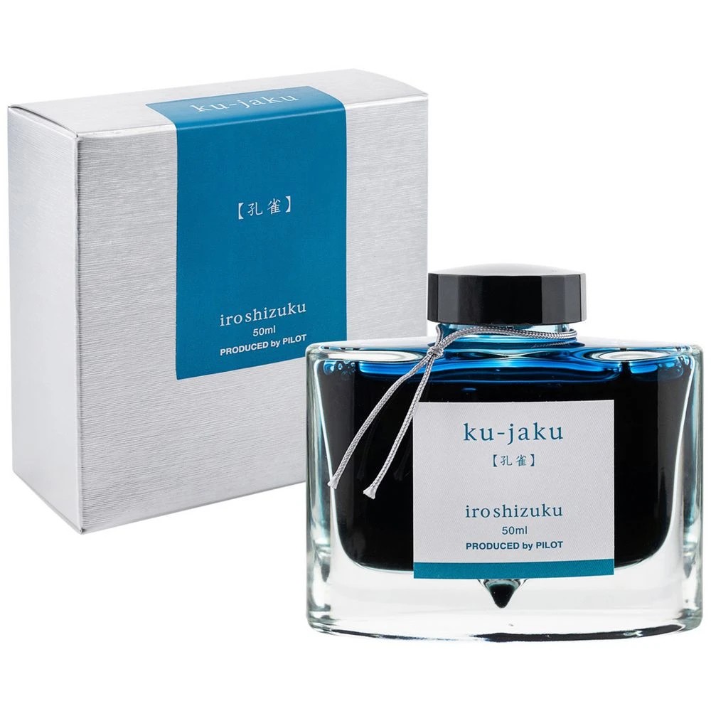 1 PILOT Iroshizuku Fountain Pen Ink 50mL Peacock, 1 of 3