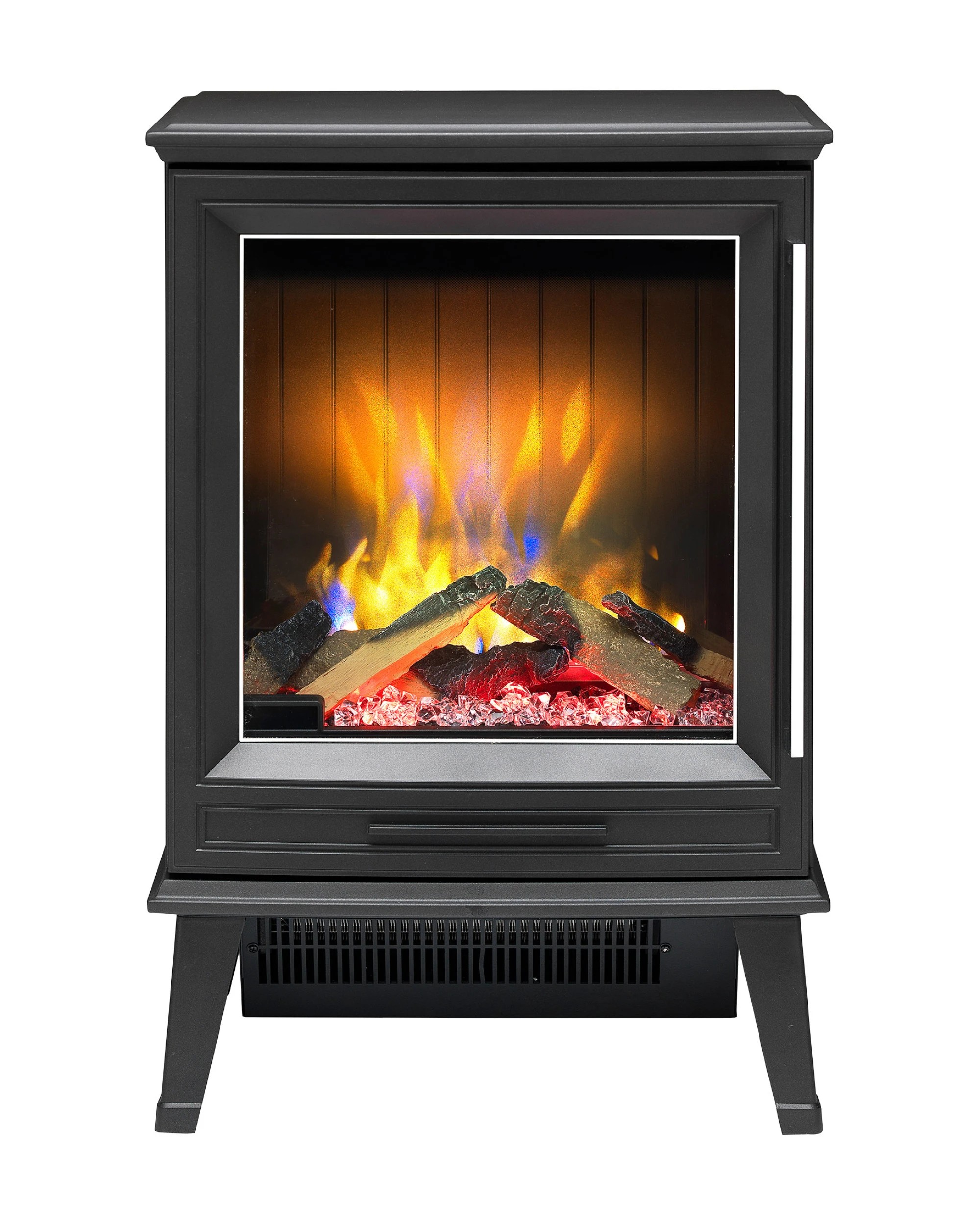 1 Dimplex Laverton Electric Fire Stove in 2kW - Black, 1 of 8