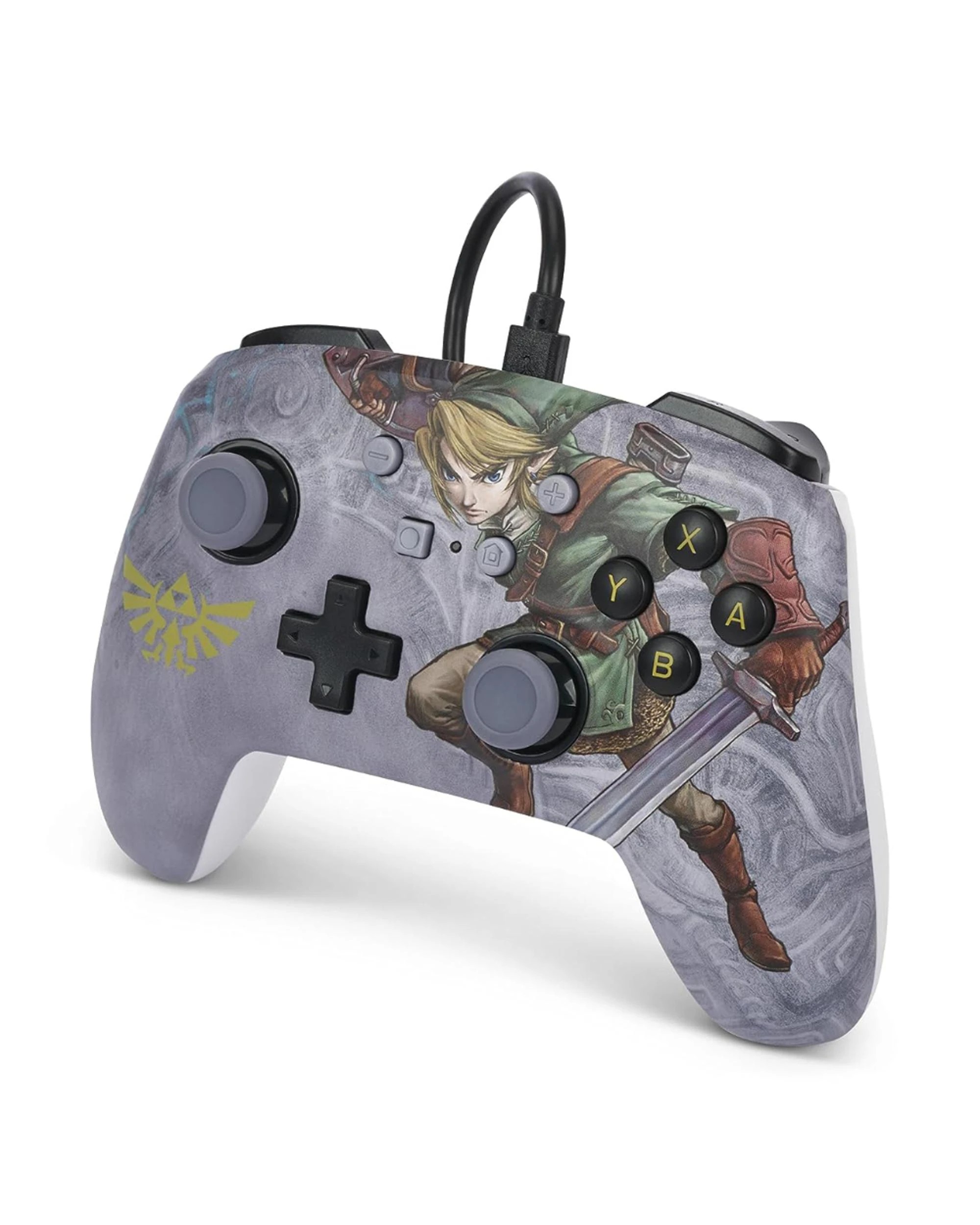 3 PowerA Enhanced Wired Controller For Nintendo Switch Valiant Link, 3 of 4