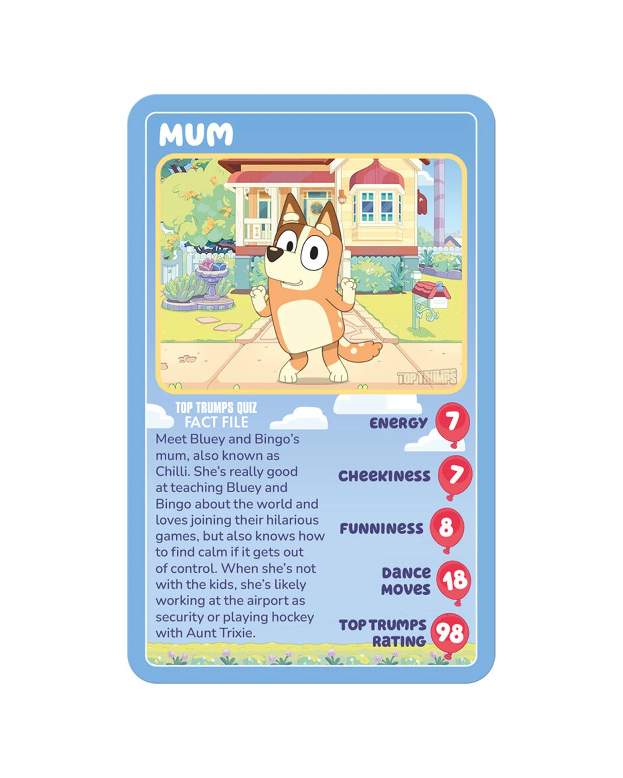 5 TOP TRUMPS 2PK Bluey Edition Family And Kids Trivia Card Game - Multi, 5 of 8