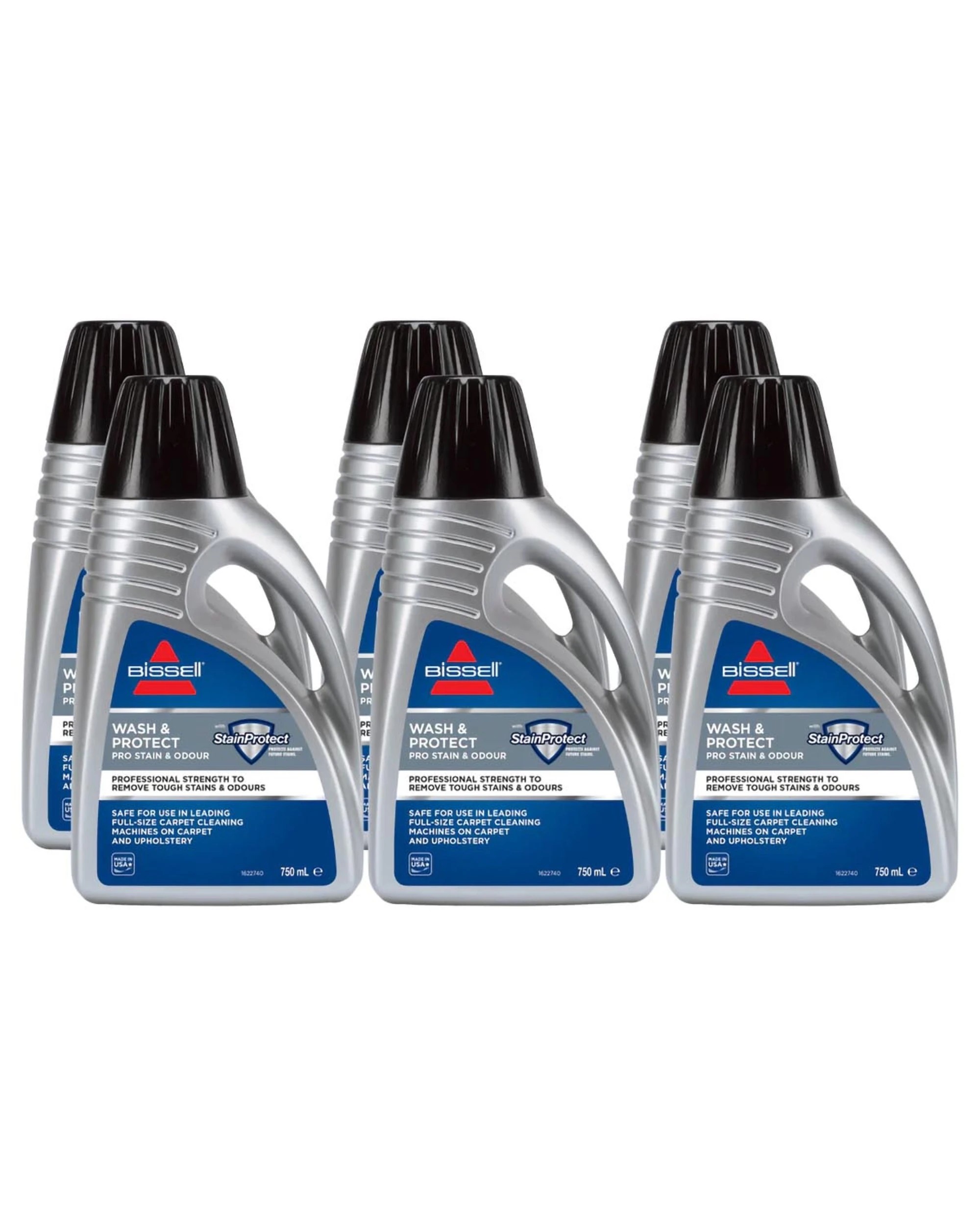 1 Bissell 78H6E Wash & Protect (Six Pack) 78H6E6PACK, 1 of 2