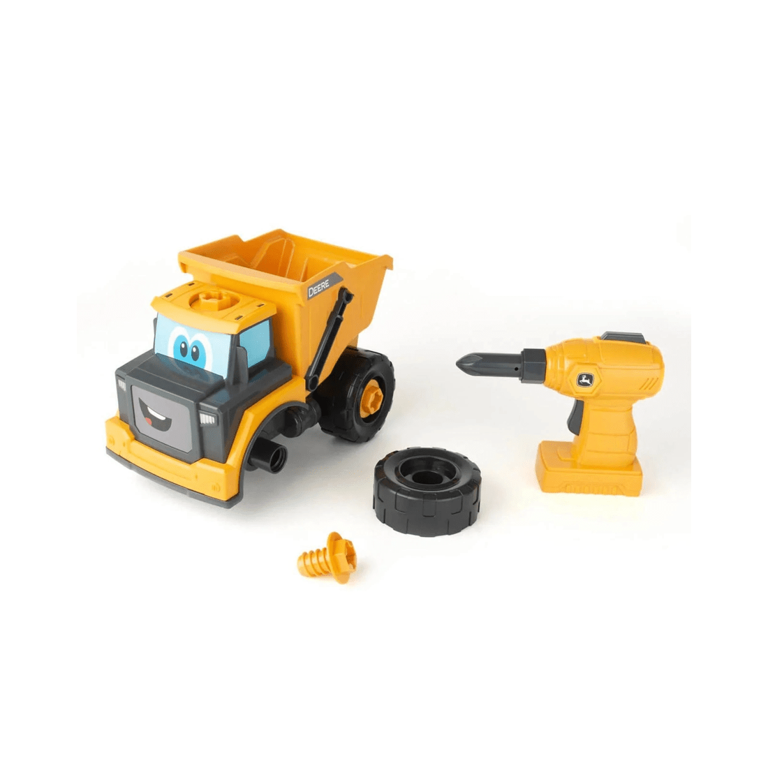 8 TOMY John Deere Kids Build-A-Buddy Yellow Dump Truck - Yellow, 8 of 8