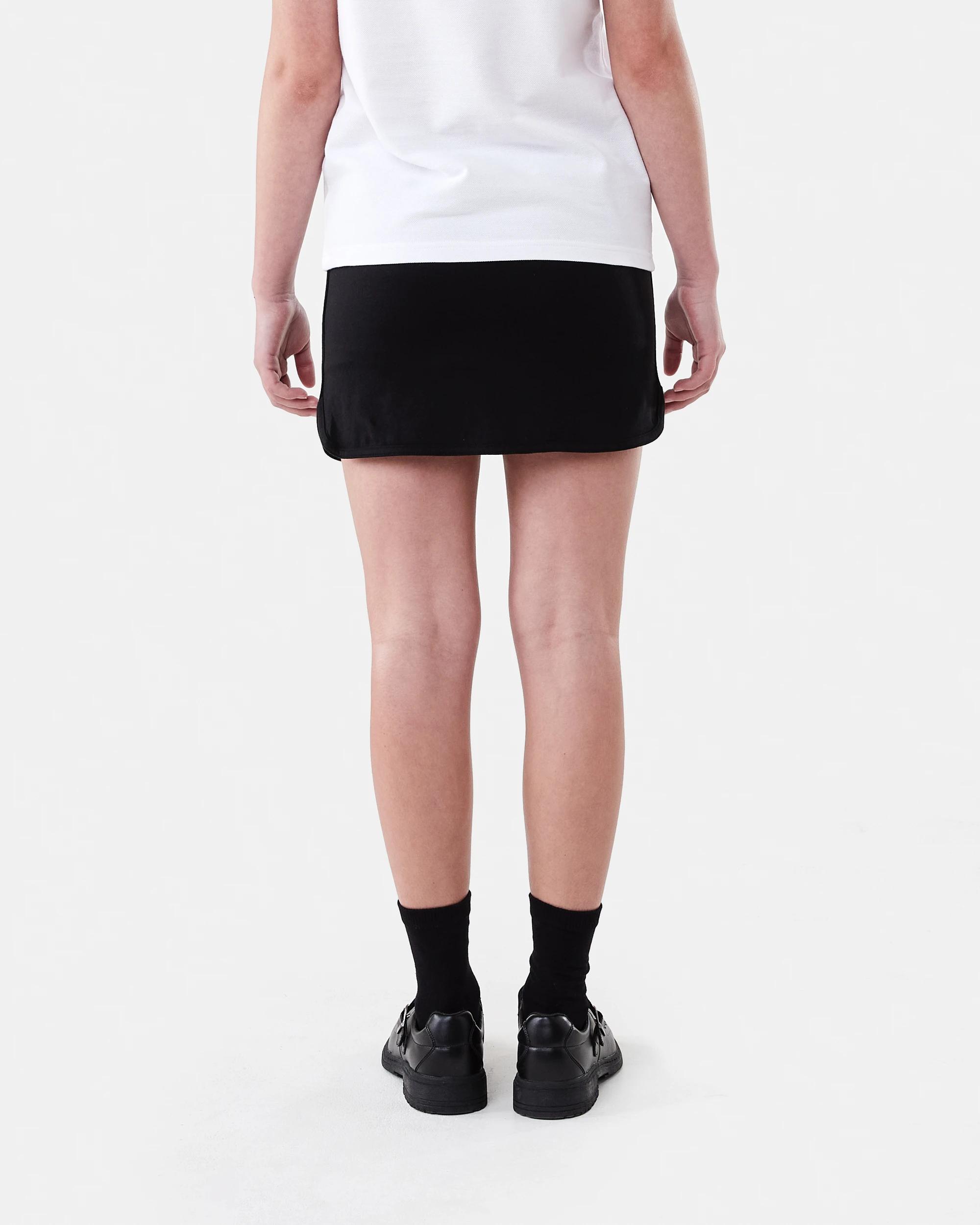 2 School Knit Skort Black, 2 of 7