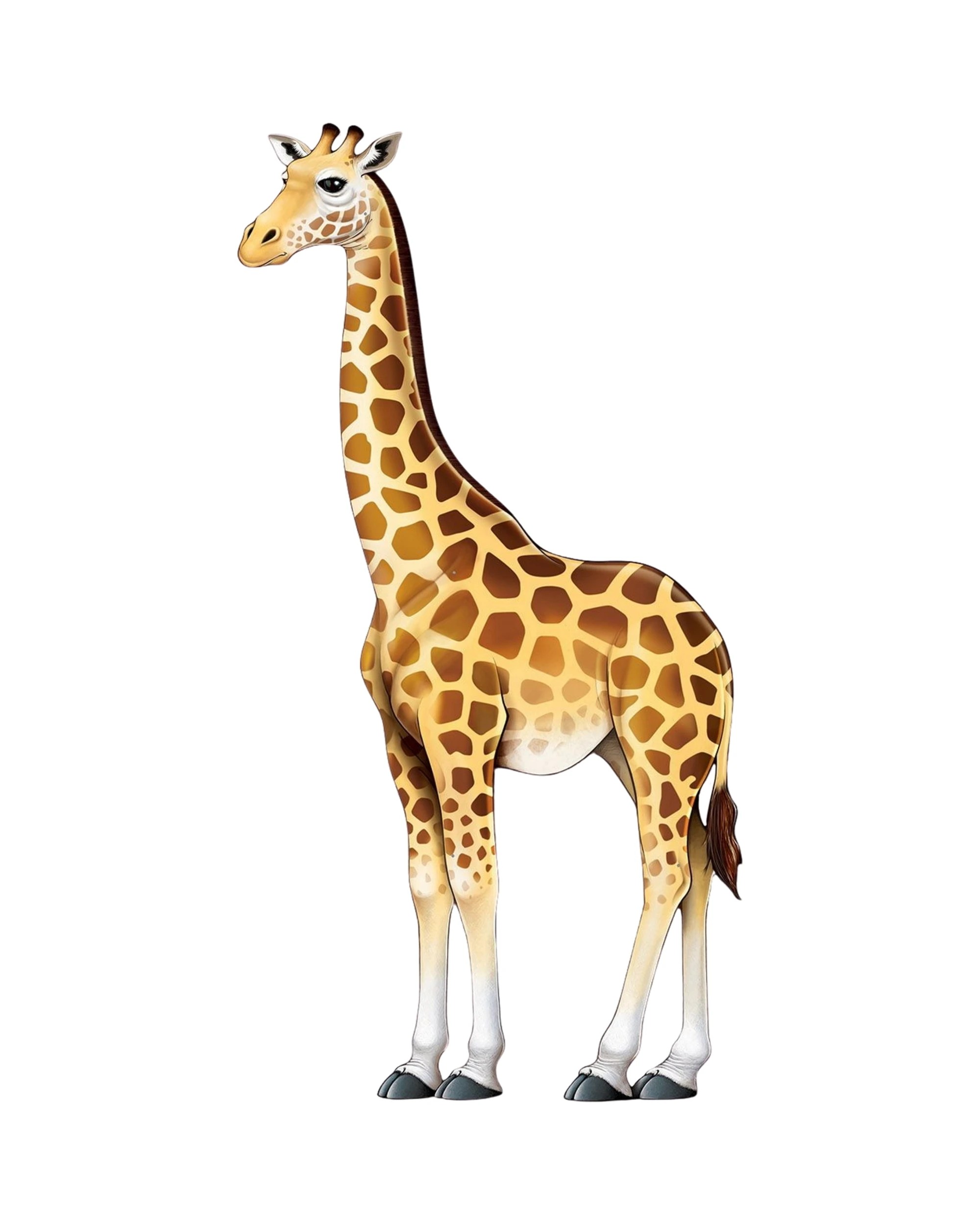 1 Beistle Giraffe Jointed Cutout Wall Decoration 1.26m, 1 of 1