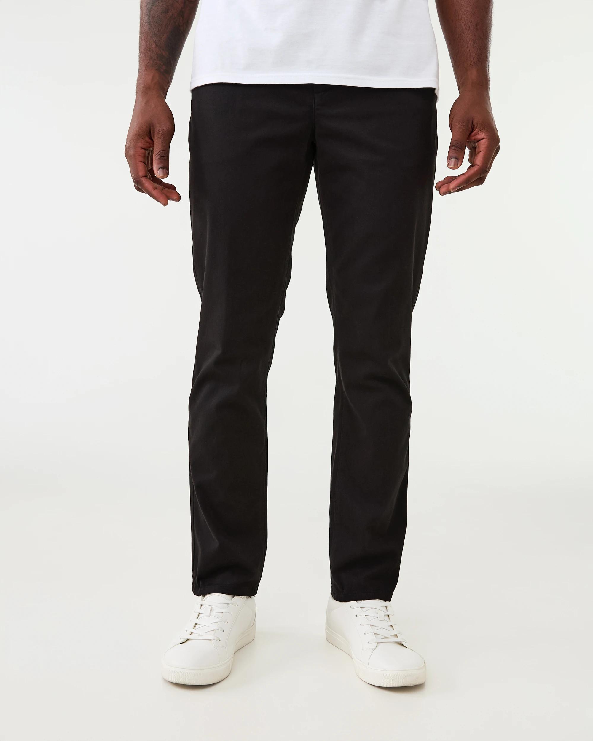 1 Slim Stretch Chino Pants BLACK, 1 of 6