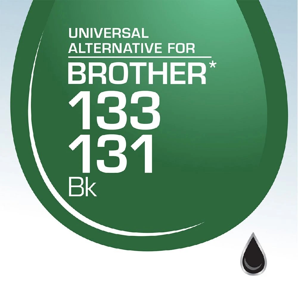 2 Calidad Brother LC-133 Ink Cartridge Black, 2 of 7