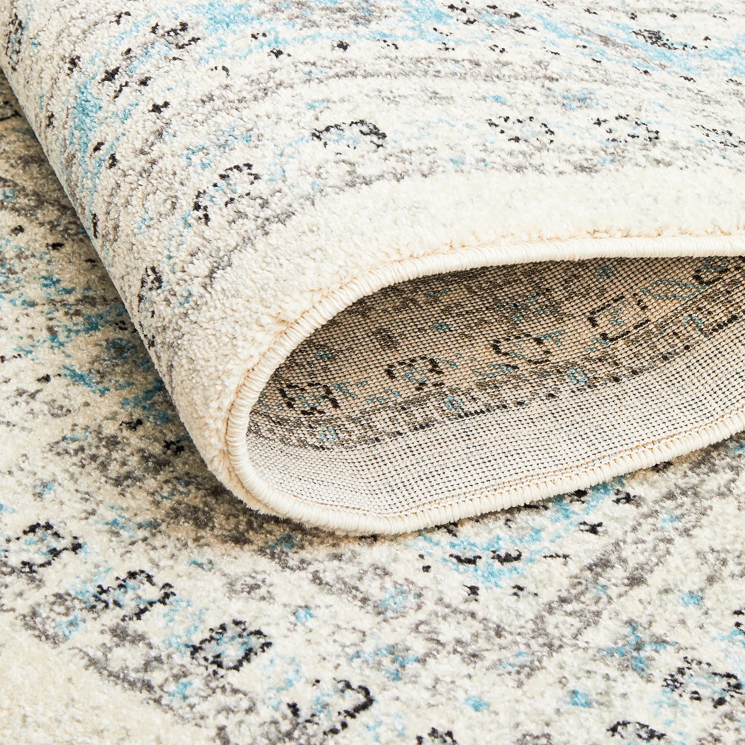 9 Common Ground Rugs Era 922 230x160cm - Medium Pet Friendly Floor Rug - Ivory - White, 9 of 9