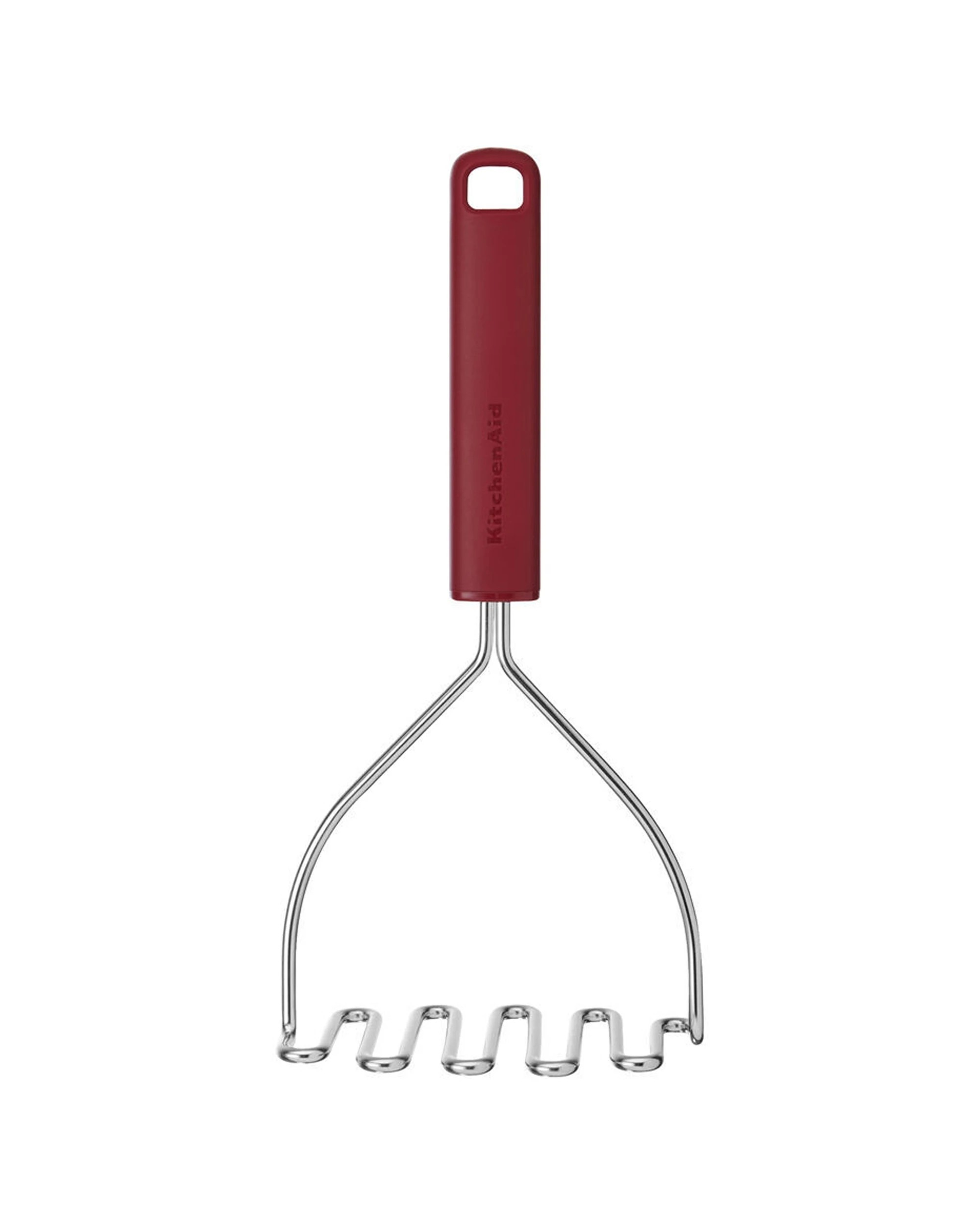 3 KitchenAid Classic Wire Multipurpose Masher 2PK Ergonomic Handle Rust-Resistant - Red, 3 of 6