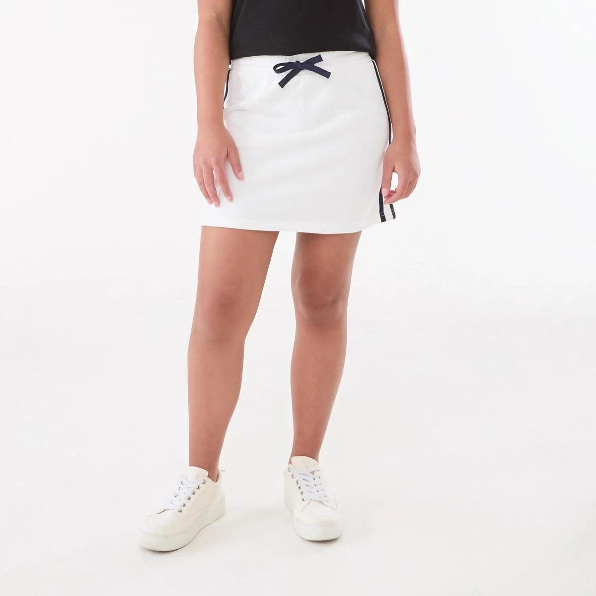 1 French Terry Skirt SNOW WHITE, 1 of 6