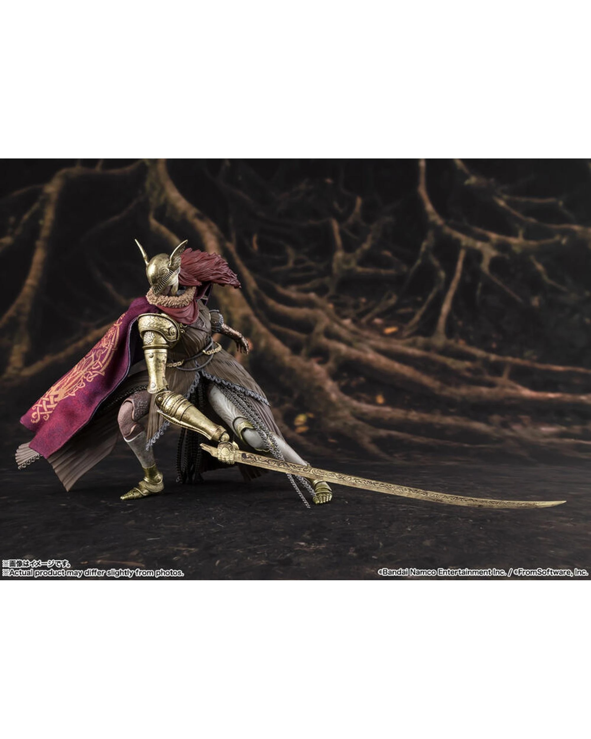 5 Bandai S.H.FIGUARTS Elden Ring Malenia Blade of Miquella Figure, 5 of 6