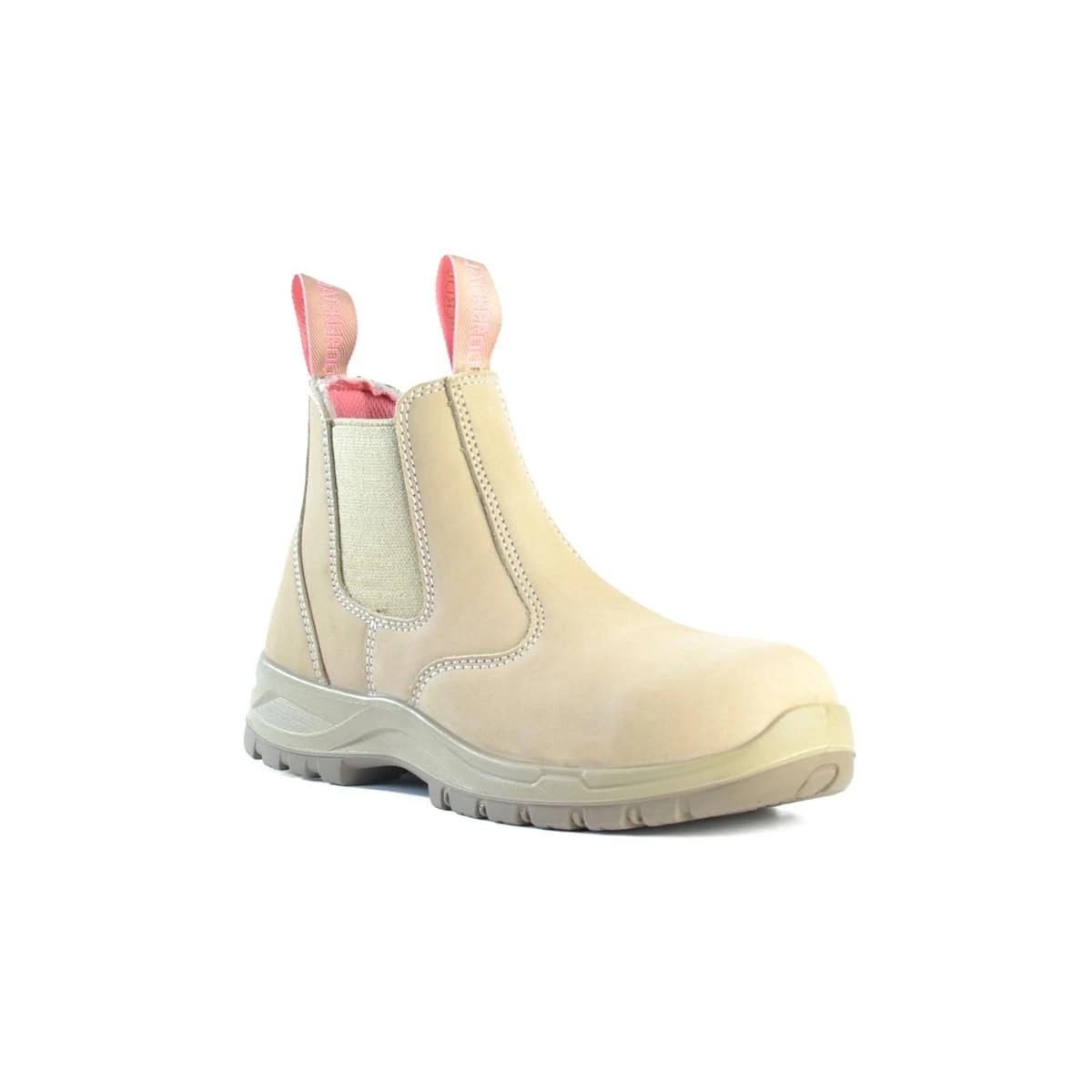 1 Womens Fit Slip On Boots BEIGE SAND, 1 of 5