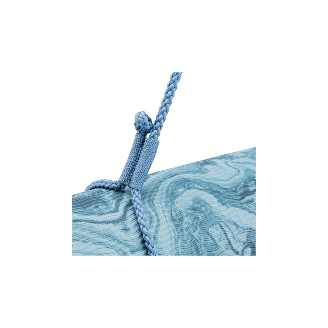 4 Adidas Premium 5mm Camo Yoga Mat Non-Slip Lightweight TPE With Carry String - Blue, 4 of 5