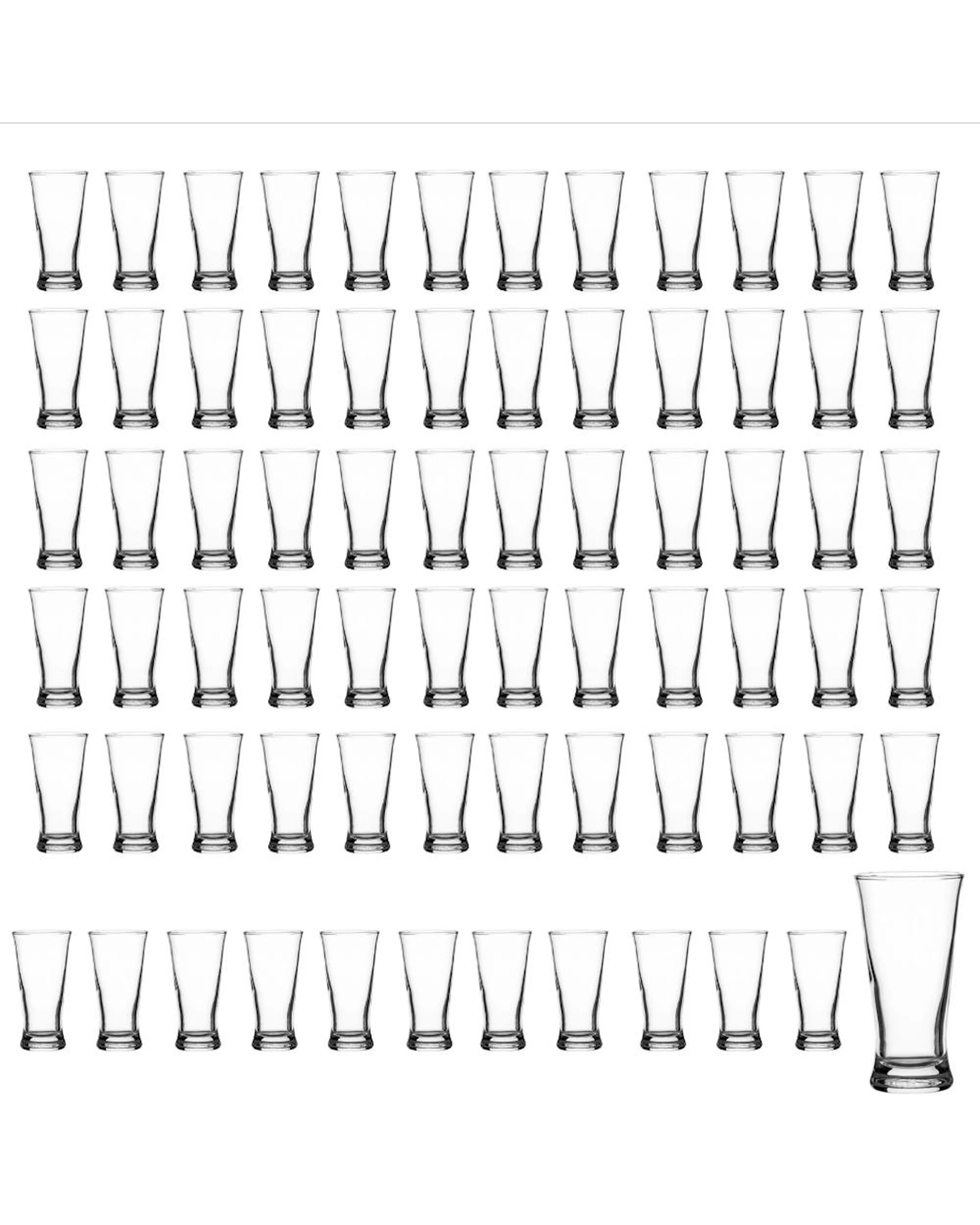 1 Crown Pilsner Beer Glasses 200ml  Set of 72 - Clear, 1 of 3