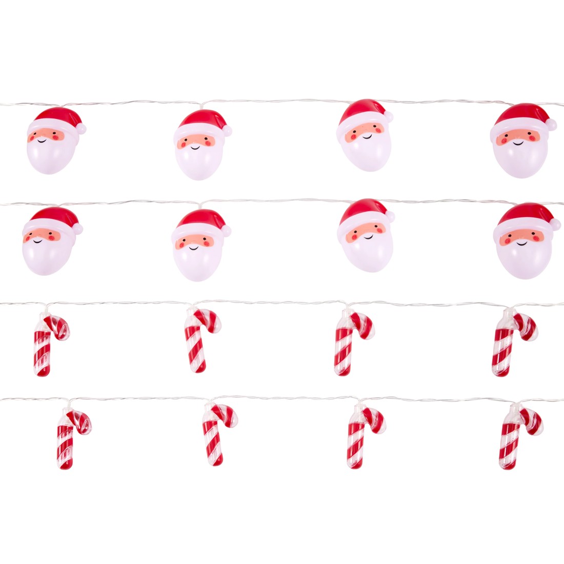 3 Battery Operated 10 LED Novelty String Lights - Assorted, 3 of 7